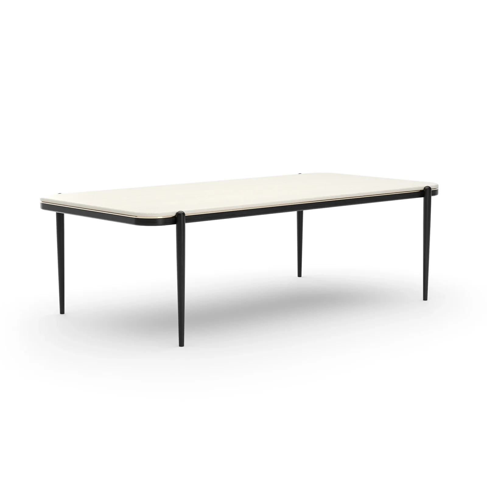 Madera Rec Dining Table - Opal — view 2