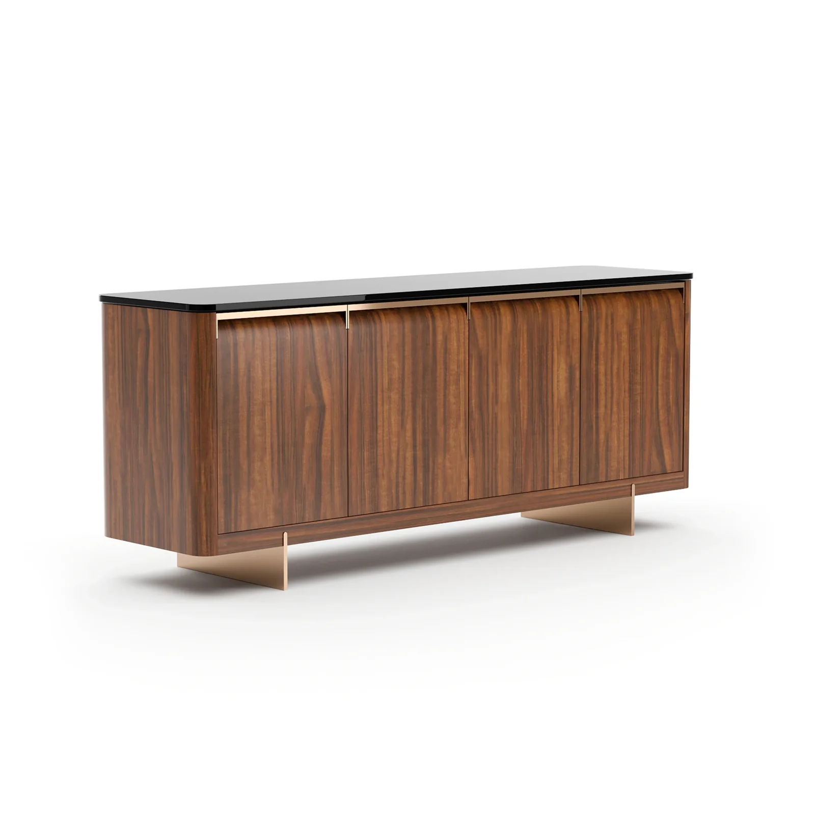 Altura Glass Top Sideboard — view 2