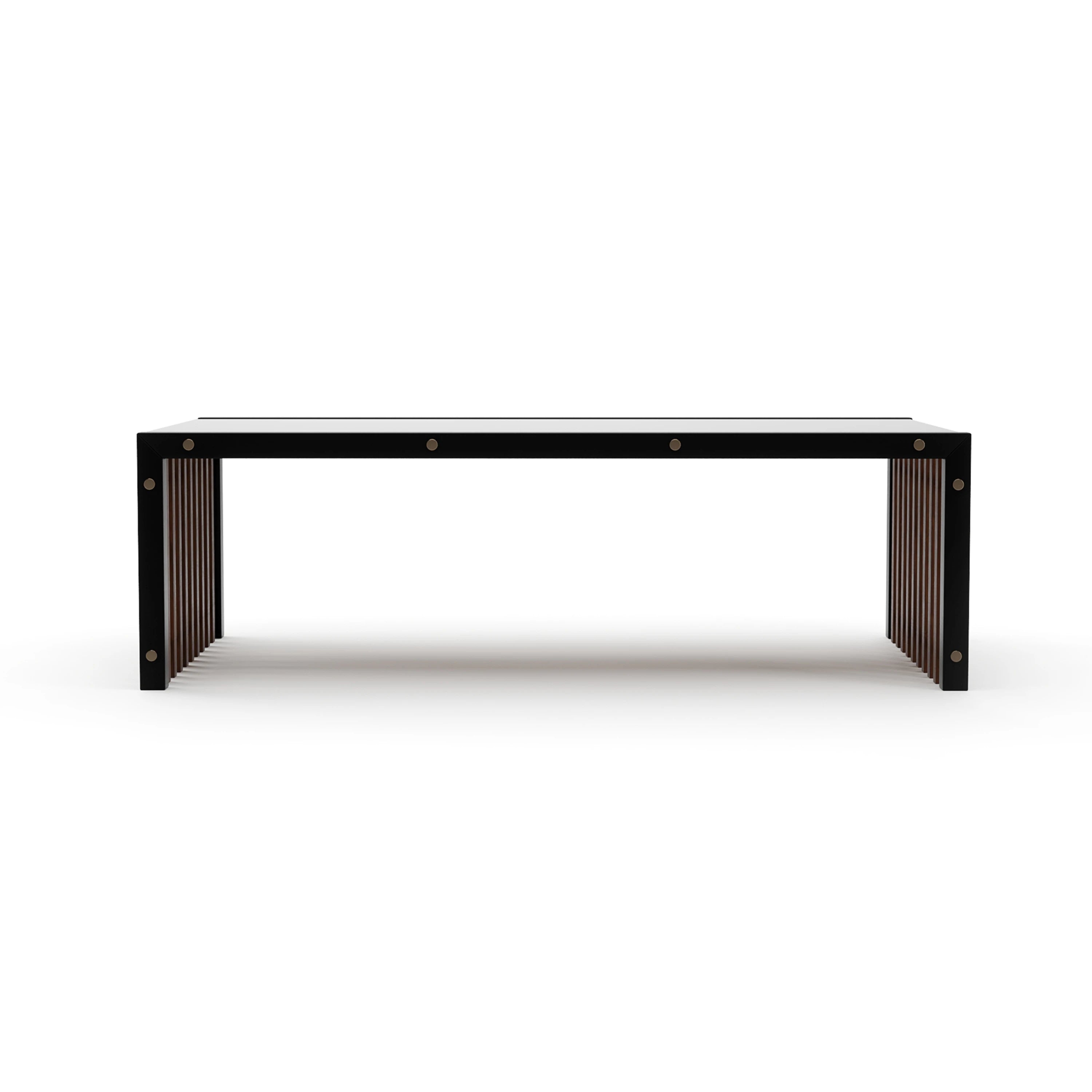 Pinstripe Dark Cocktail Table
