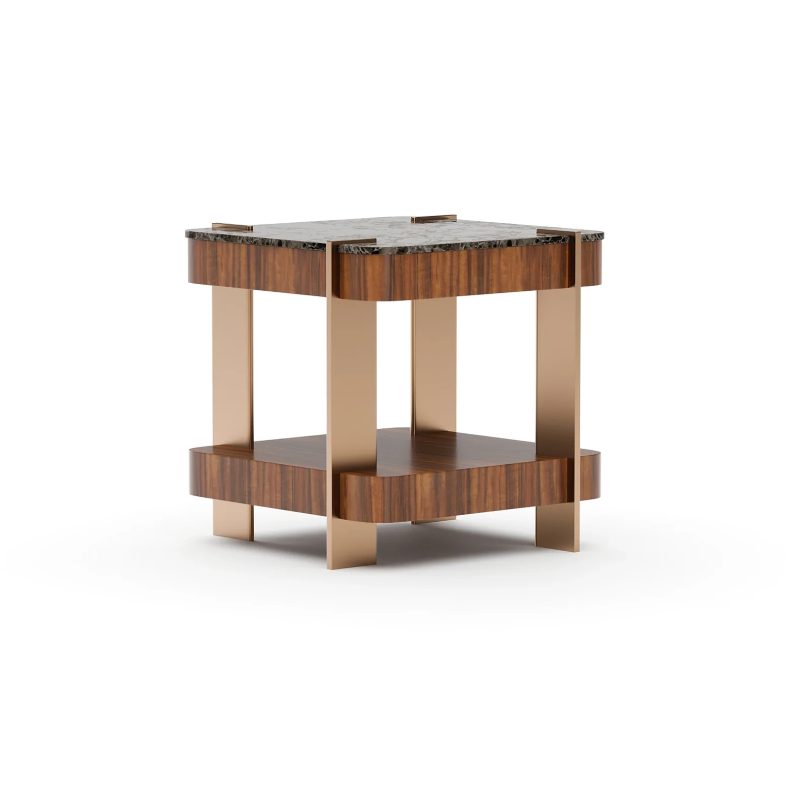 Altura Stone Side Table — view 2