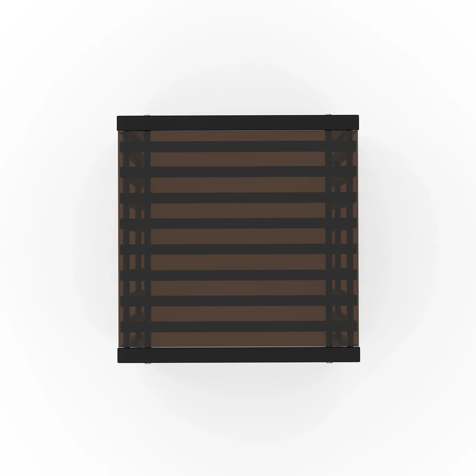 Pinstripe Dark End Table — view 4