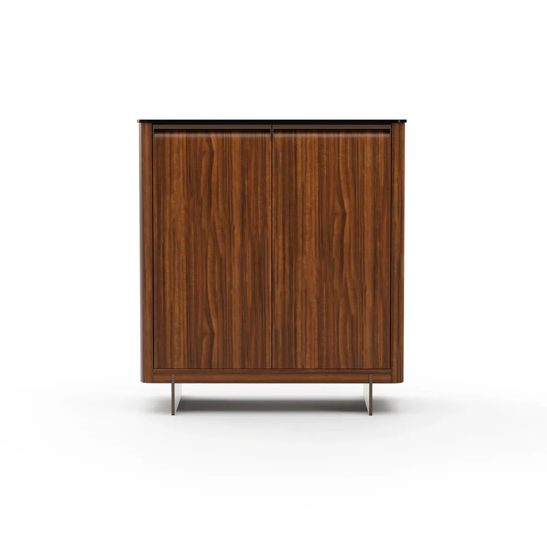 Altura Glass Top Hall Chest