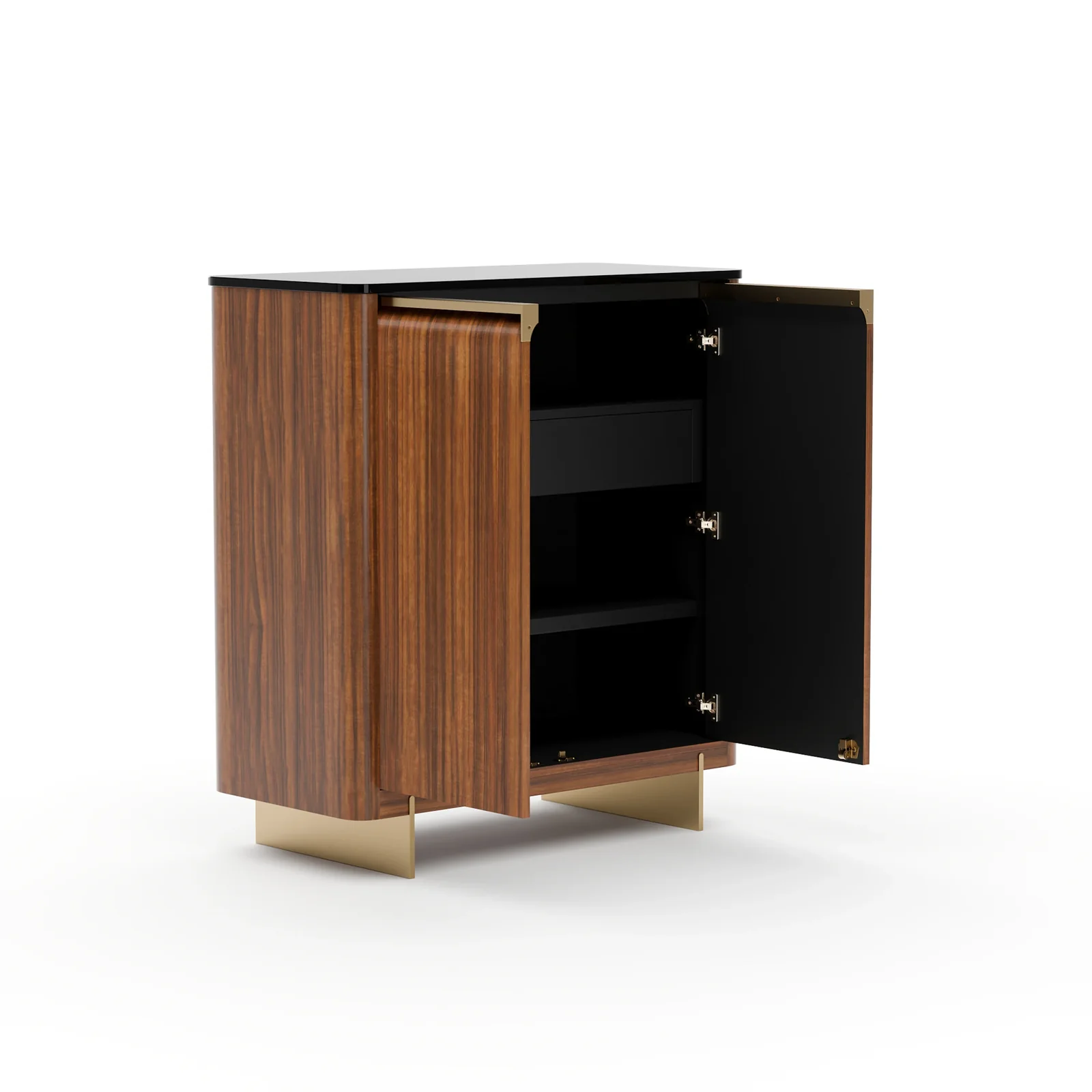 Altura Glass Top Hall Chest — view 5