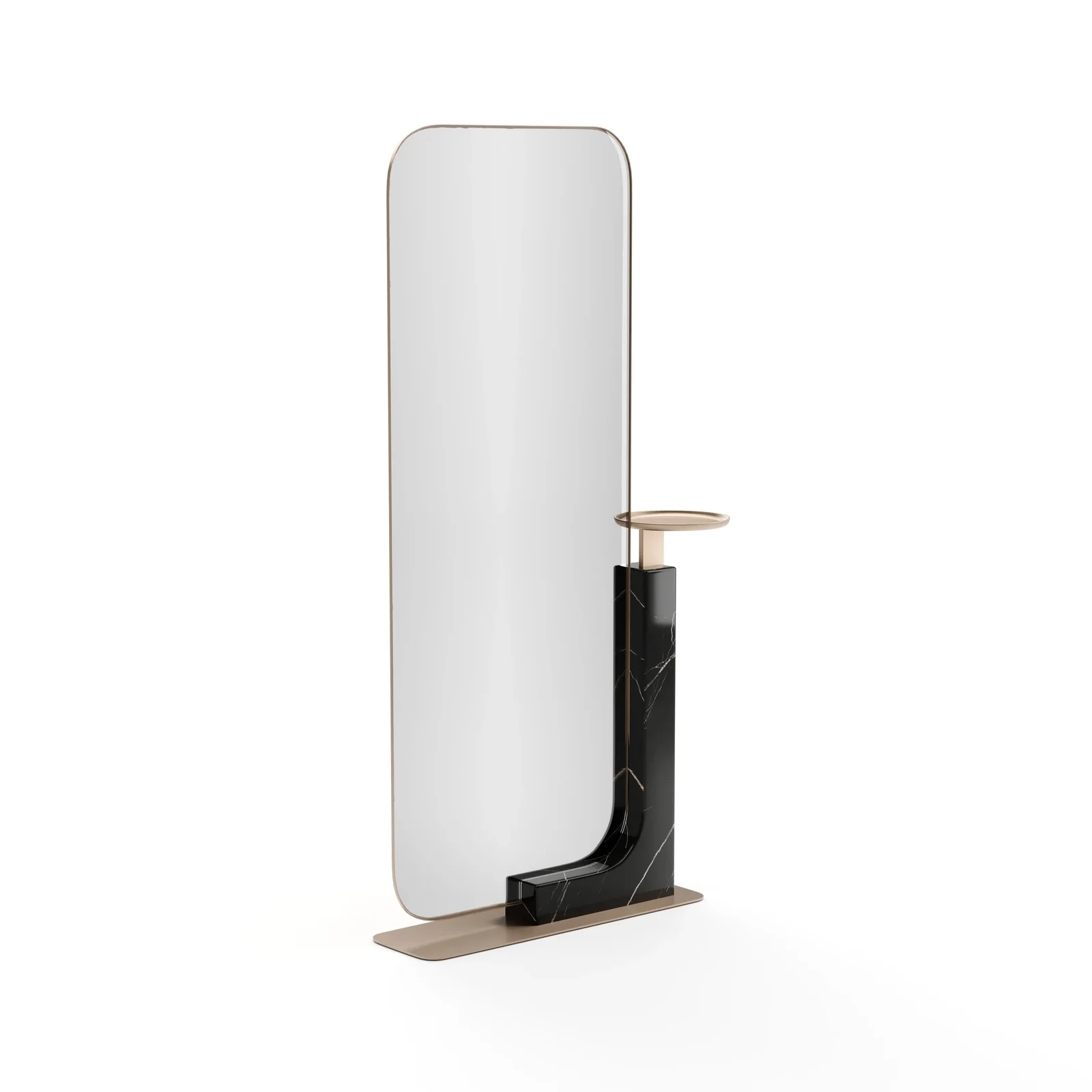 Overlap Floor Mirror Dark — view 3