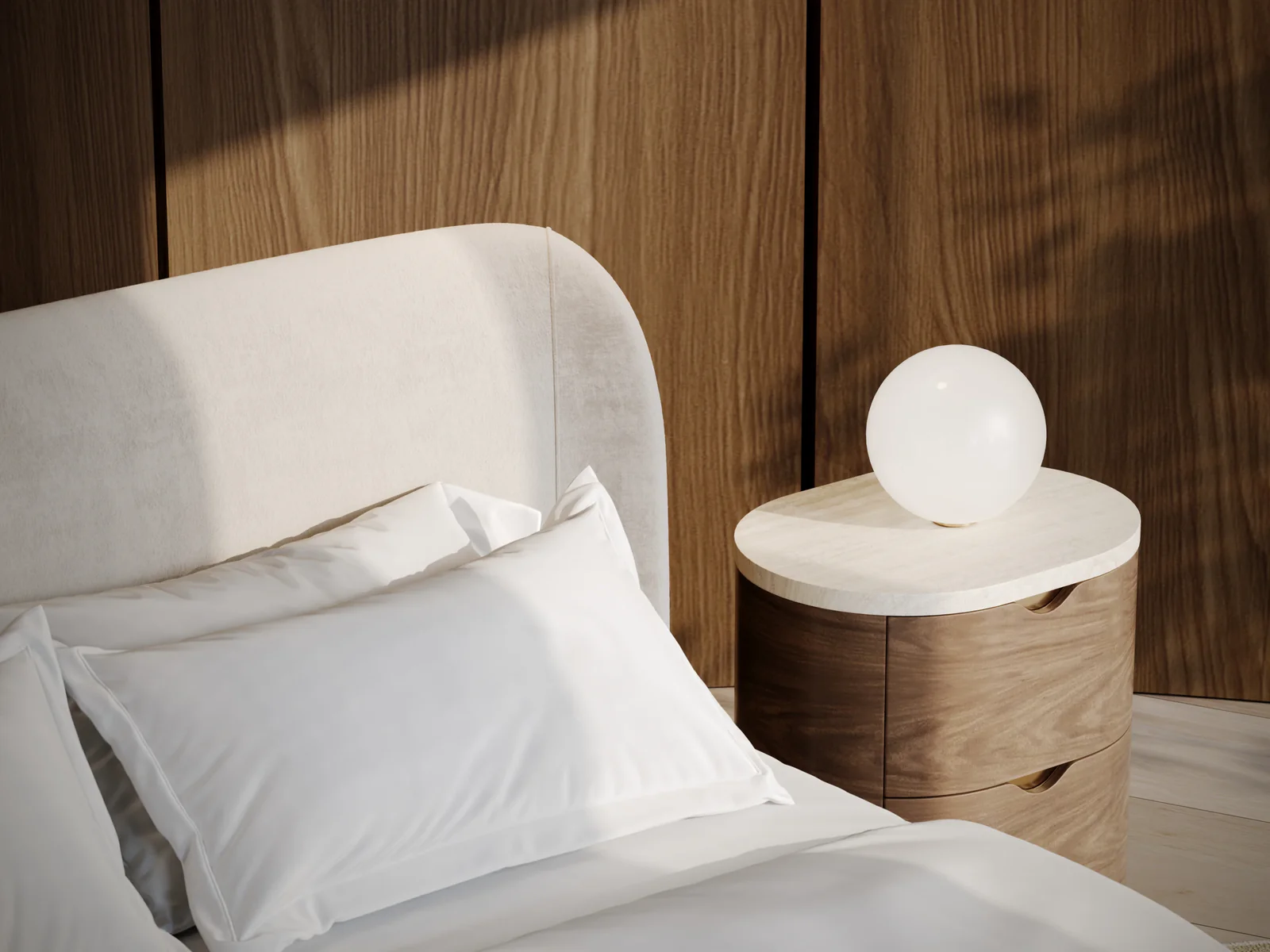 Fleur Small Nightstand — view 3