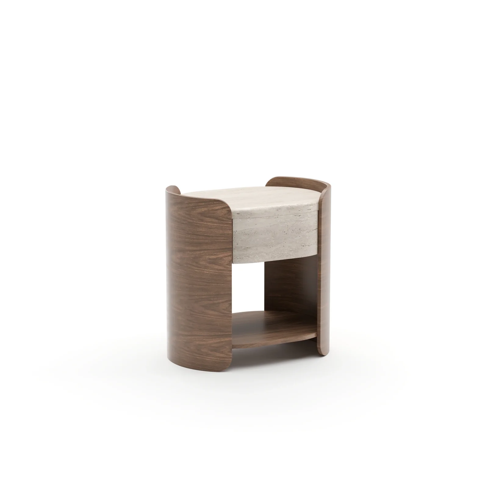 Fleur Open Nightstand — view 2