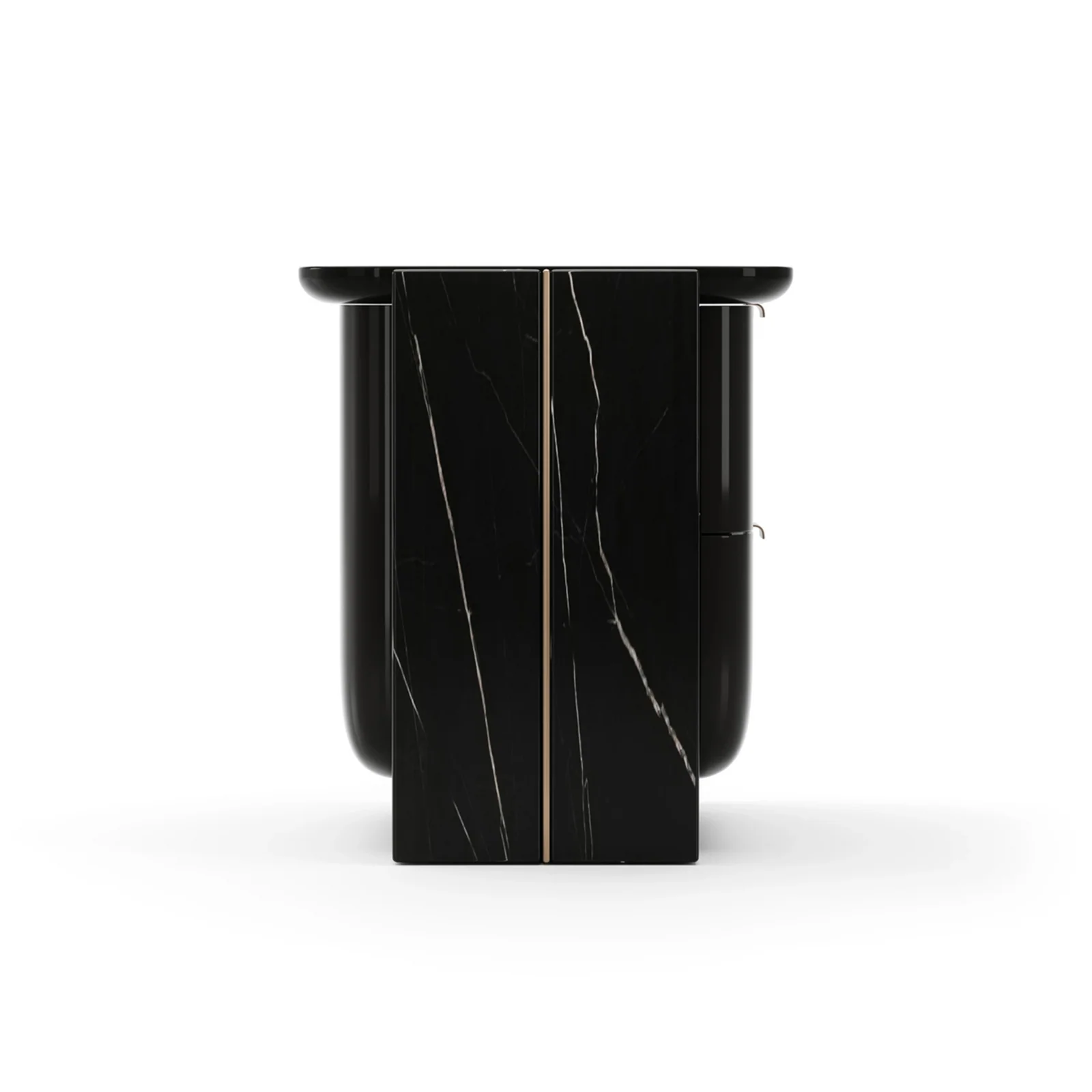 Overlap Small Nightstand Dark — view 3