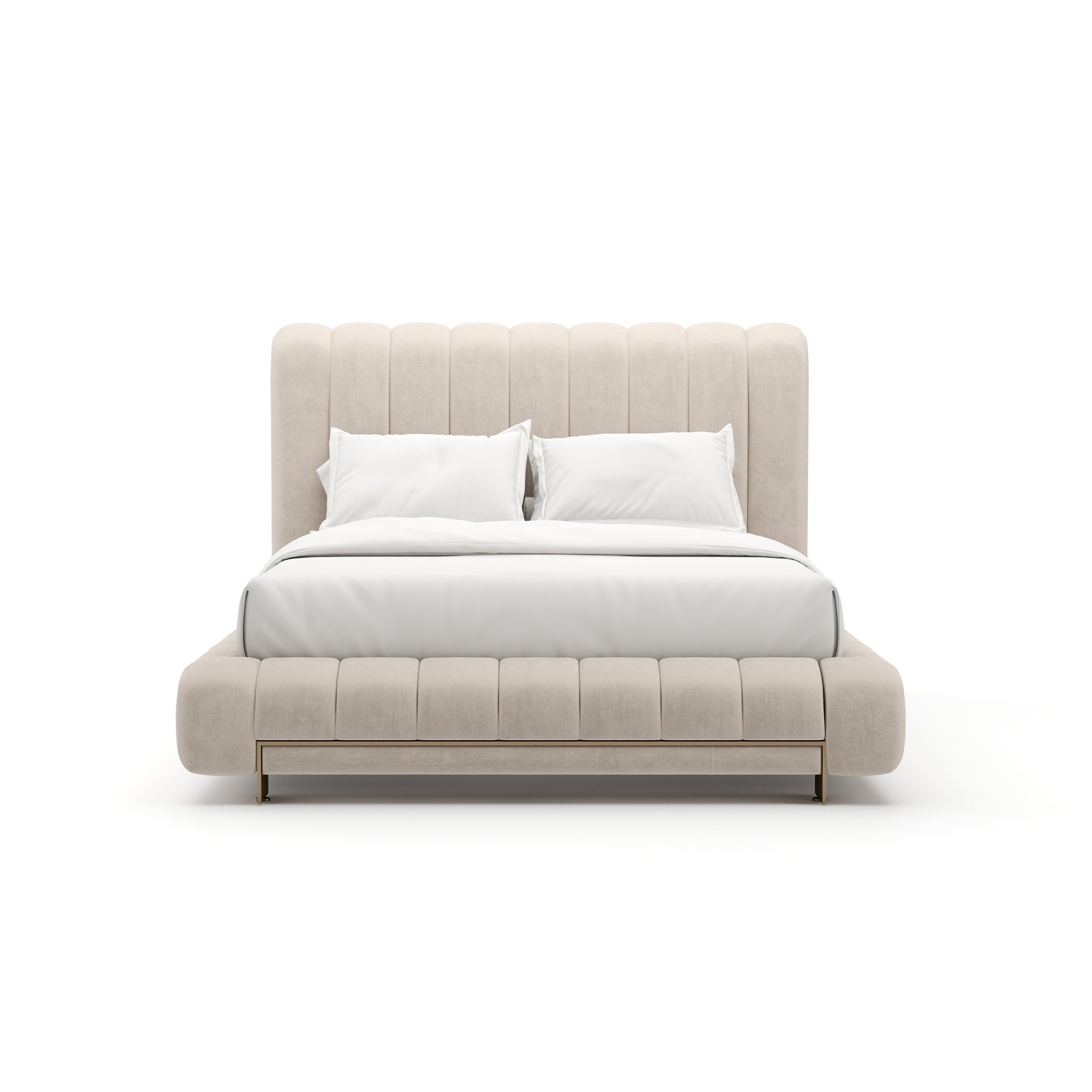 Well Balanced Qn Bed Ecru