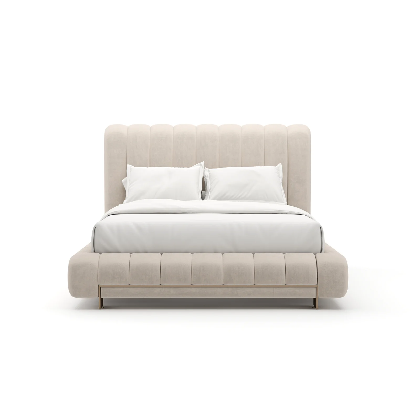 Well Balanced Qn Bed Ecru