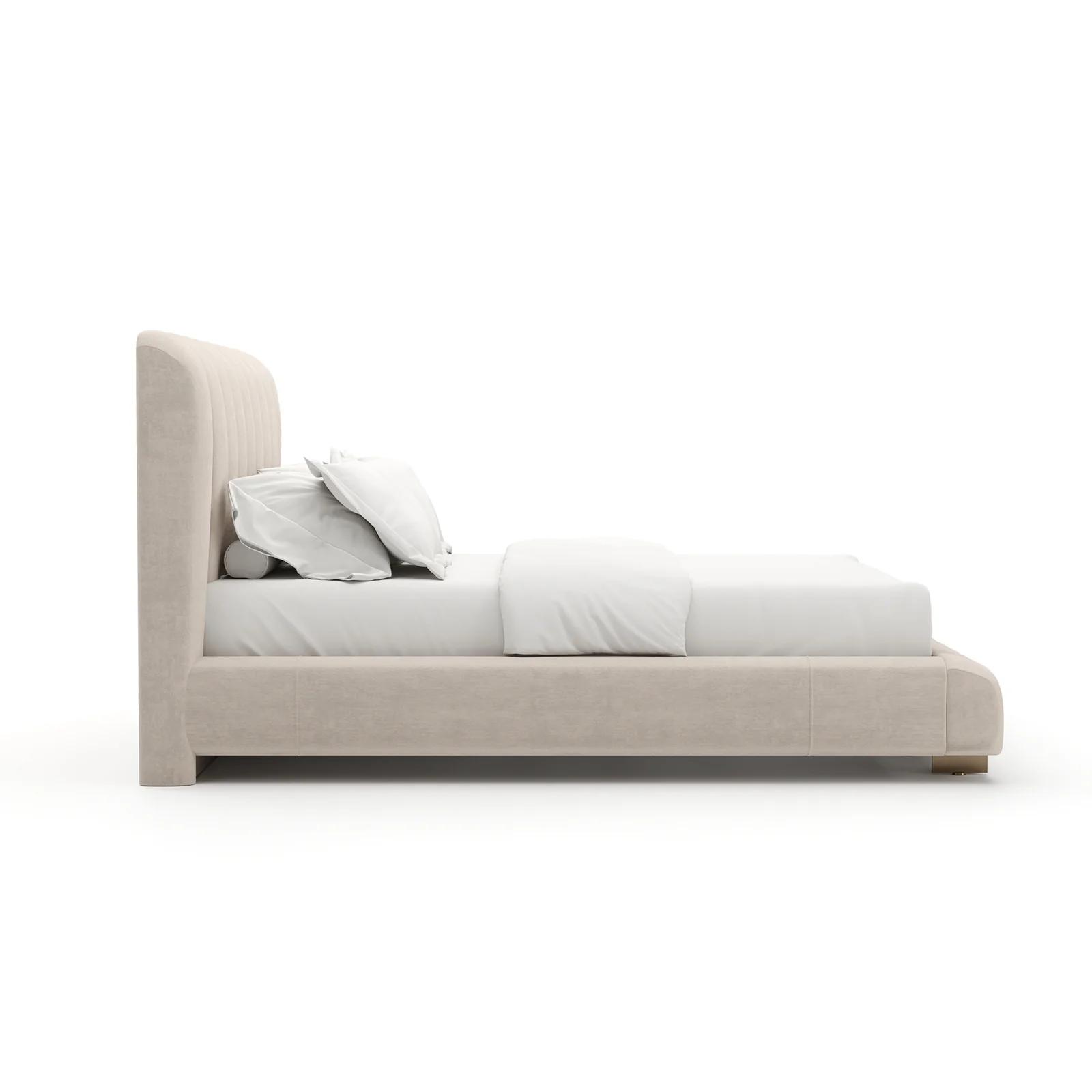 Well Balanced Qn Bed Ecru — view 5