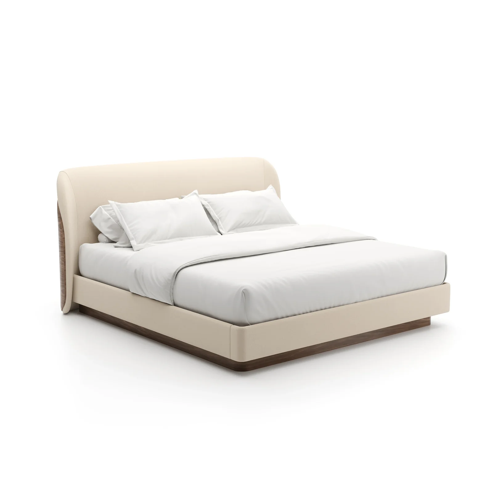 Fleur Uph King Bed — view 4
