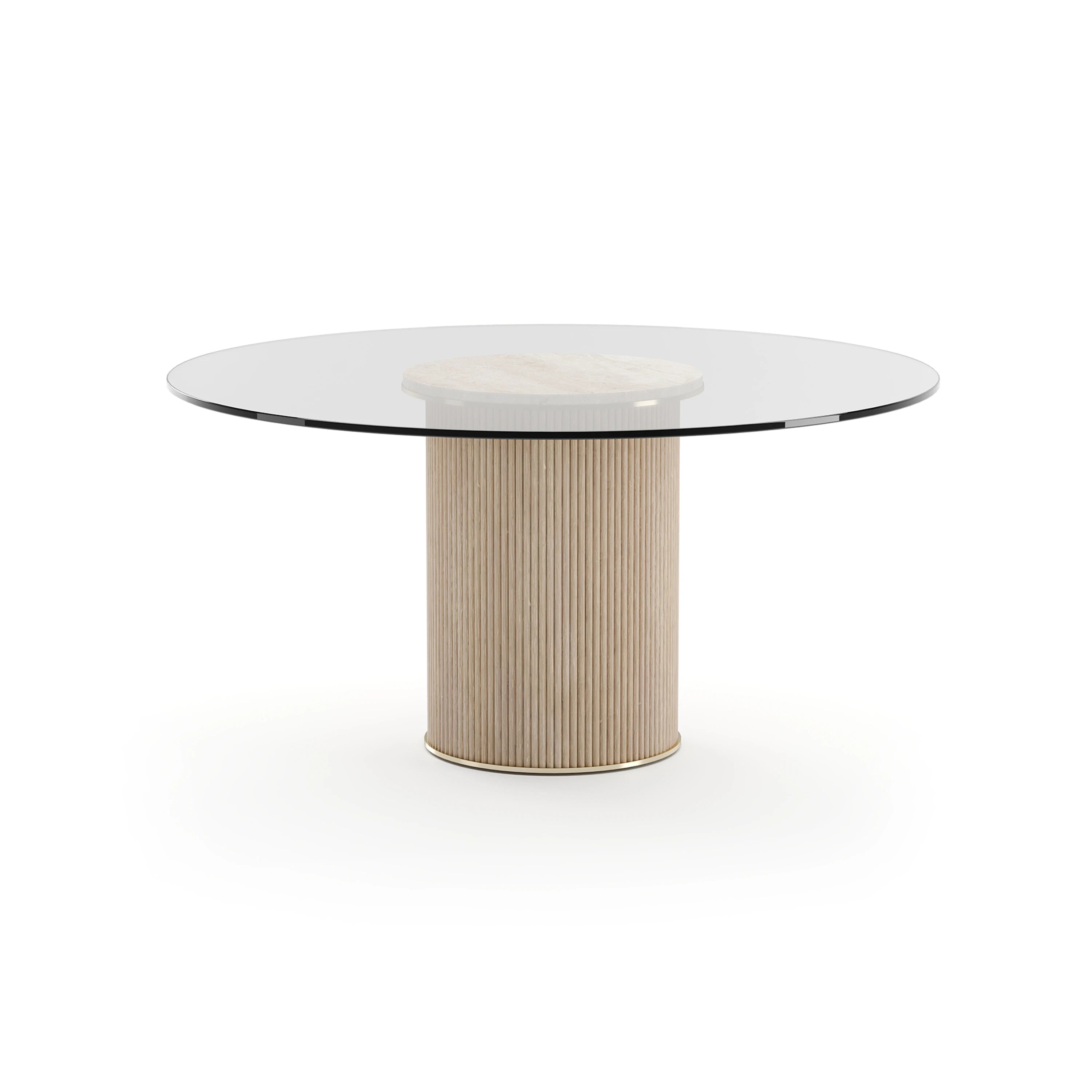 Rhythm Glass Tbl Top Decorative Plate