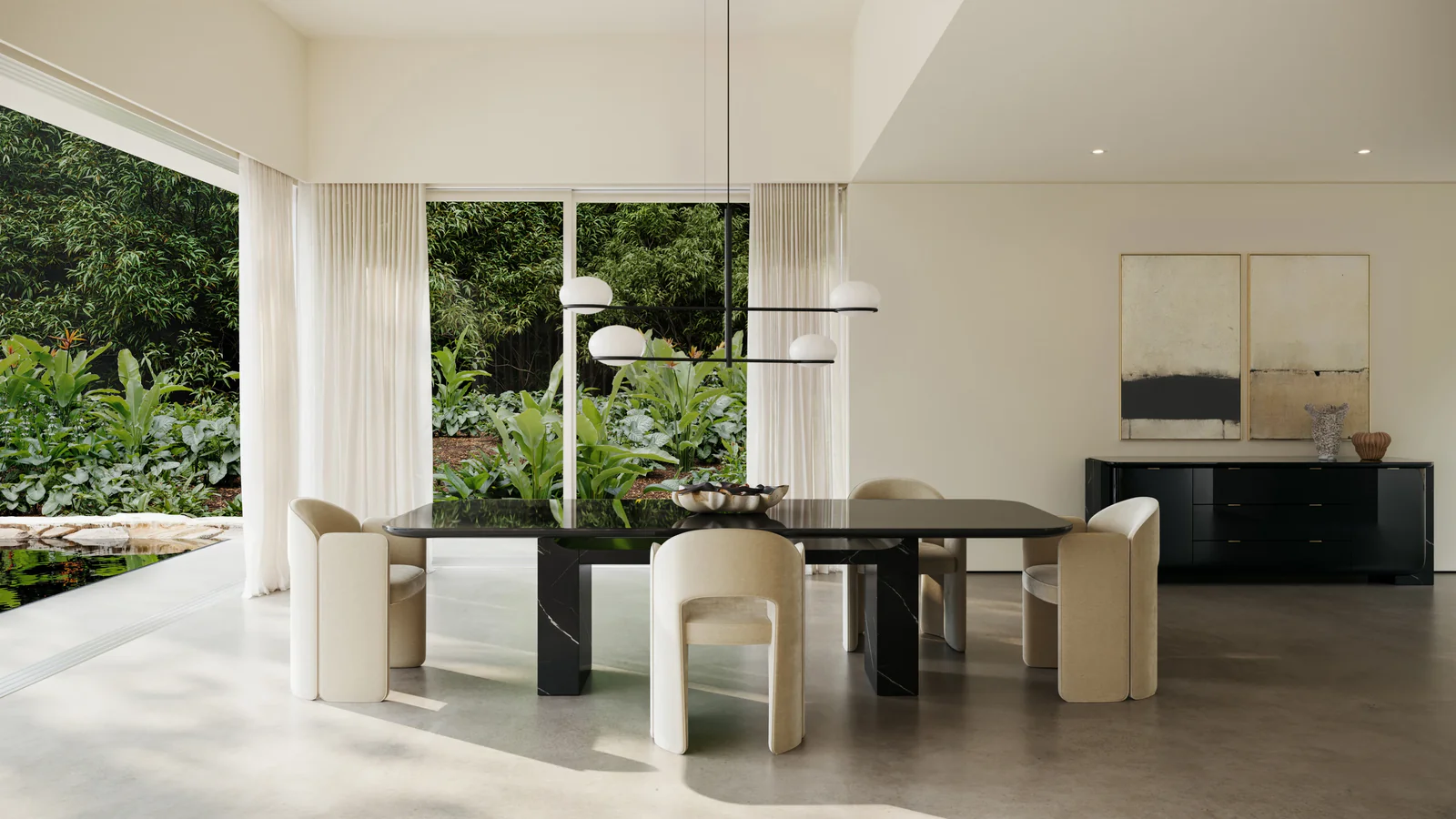 Overlap Sideboard Dark — view 2