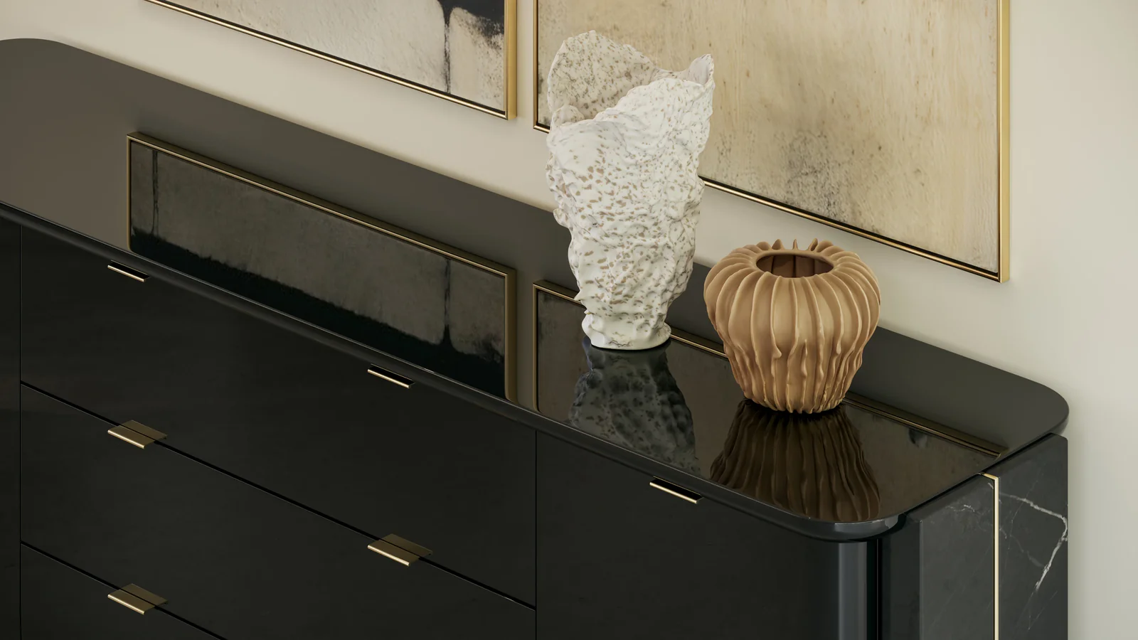 Overlap Sideboard Dark — view 3