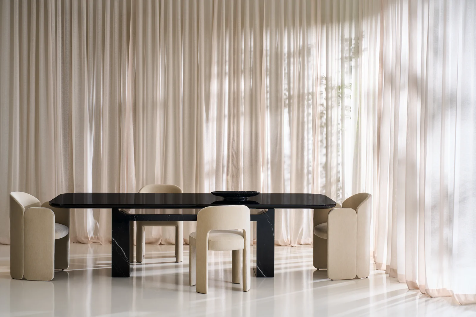 Overlap Arm Dining Chair — view 3