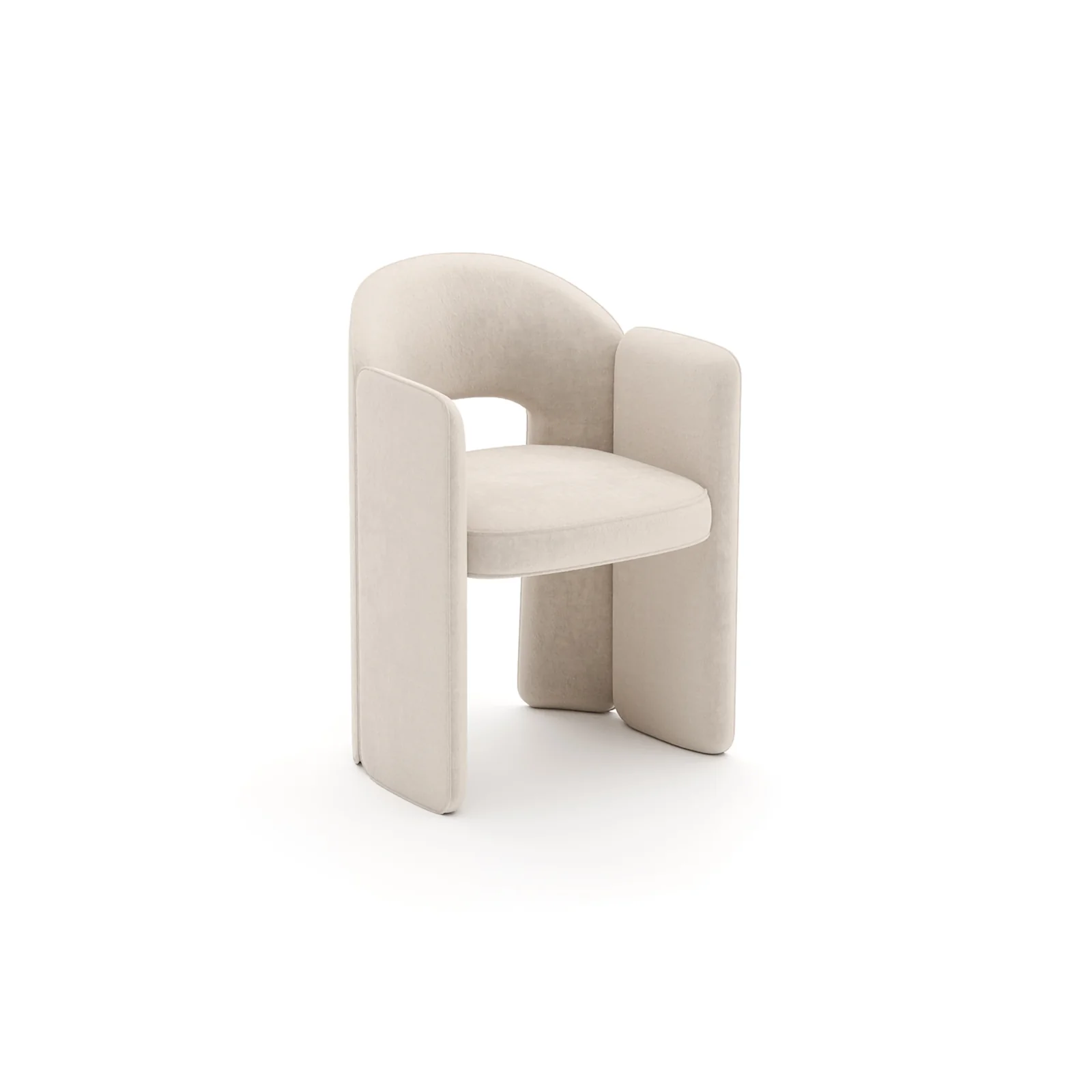 Overlap Arm Dining Chair — view 5