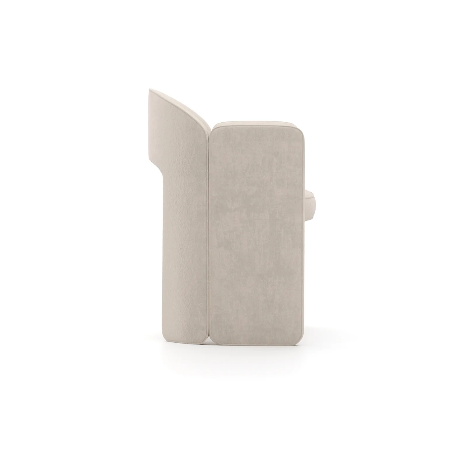 Overlap Arm Dining Chair — view 6