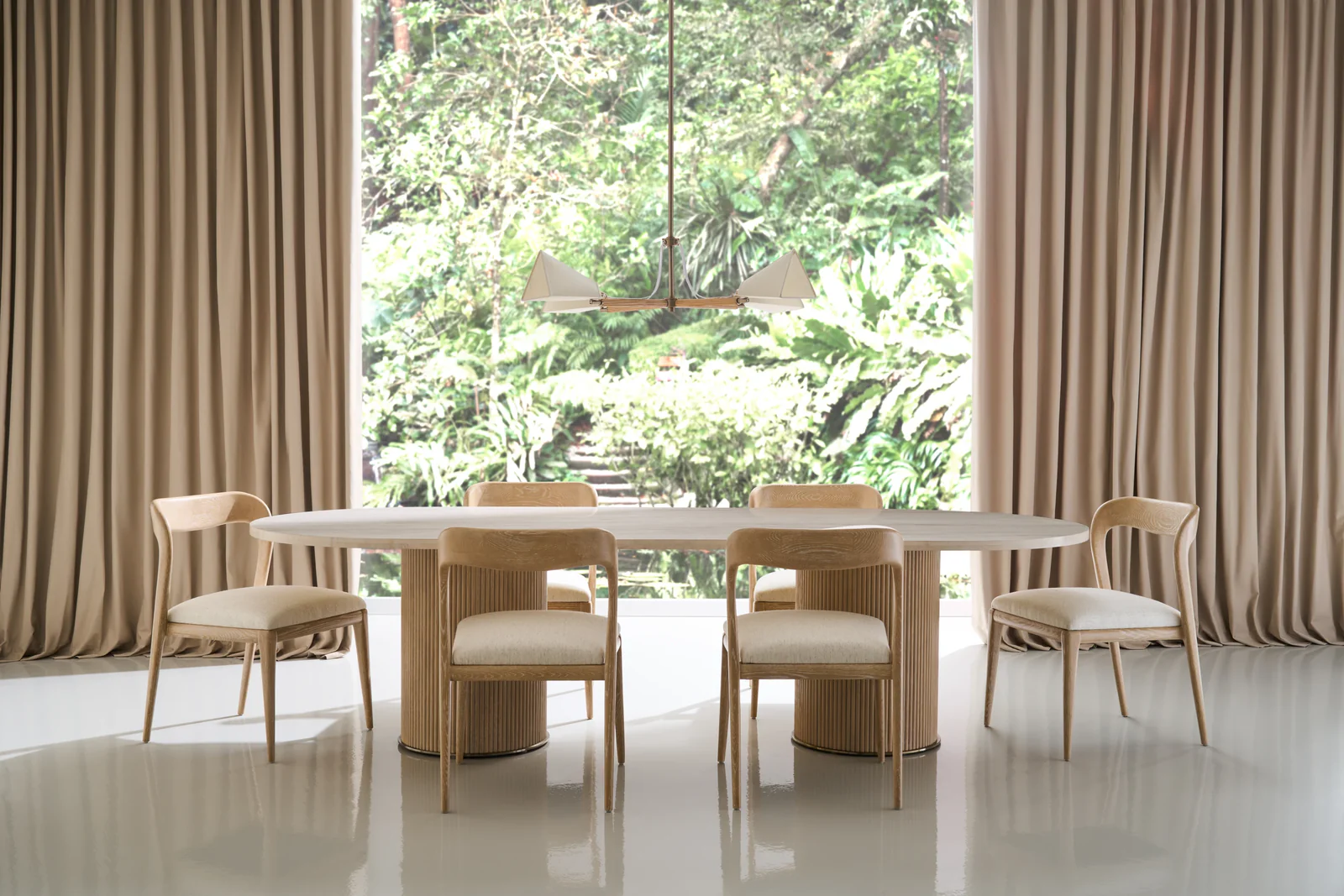 Rhythm Side Chair Ivory — view 2