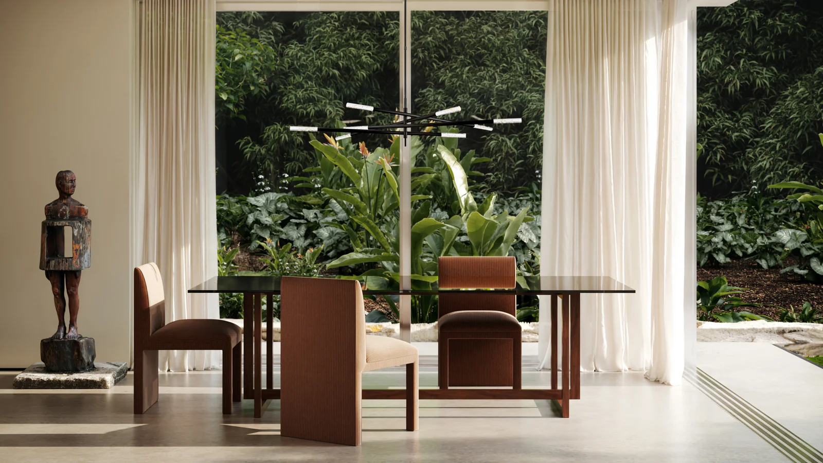 Precipice Uph Dining Chair Saffron — view 2