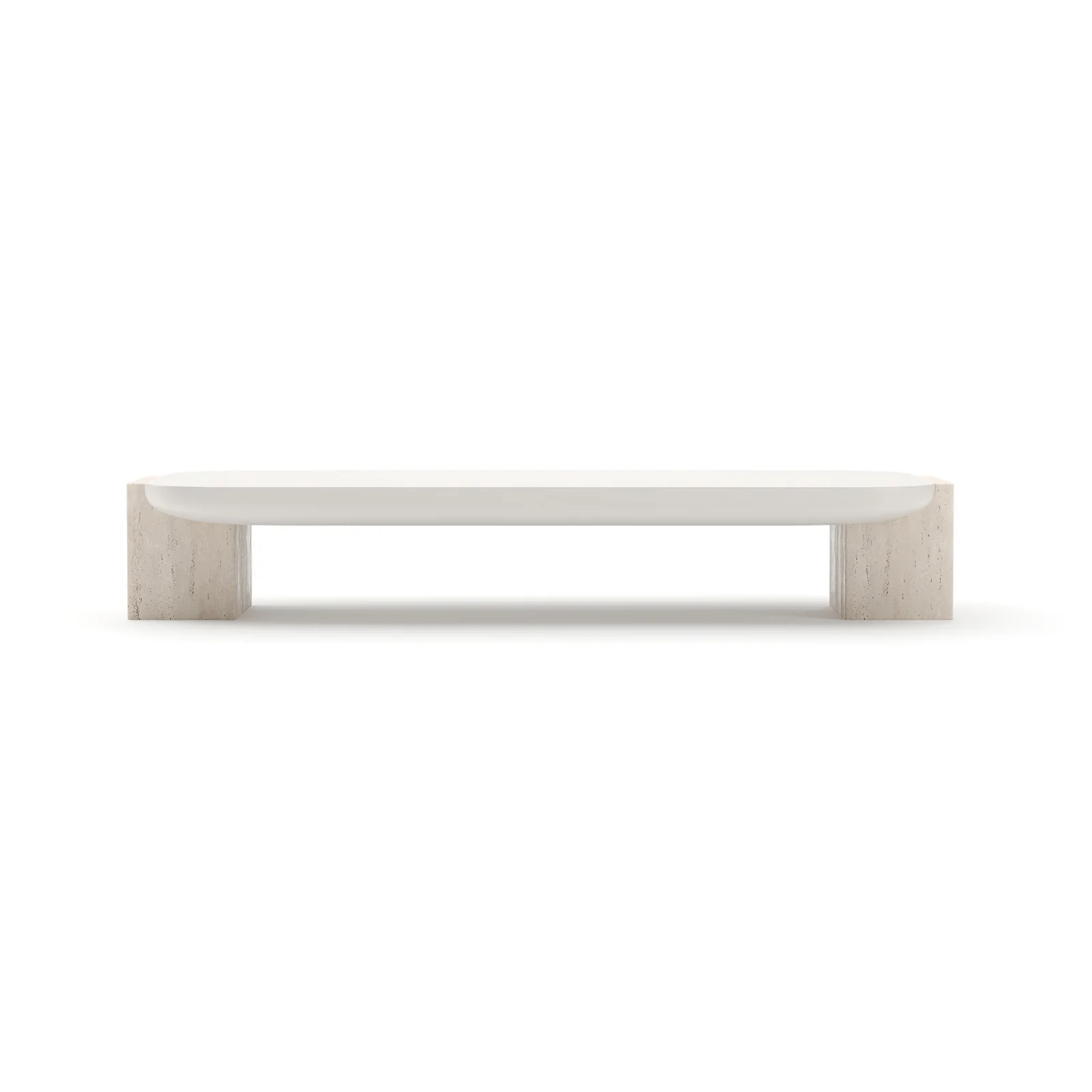 Overlap Rec Cocktail Table Light