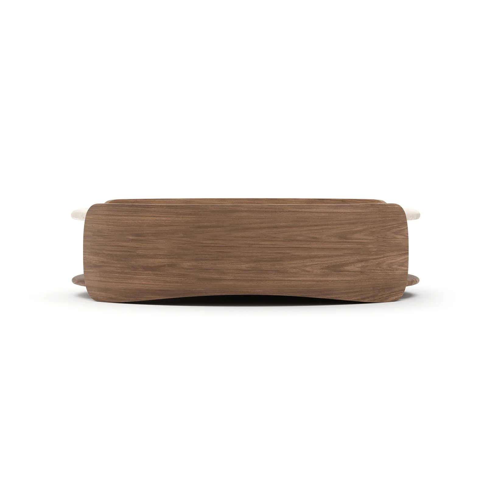 Fleur Open Cocktail Table W/Wood Shelf — view 6
