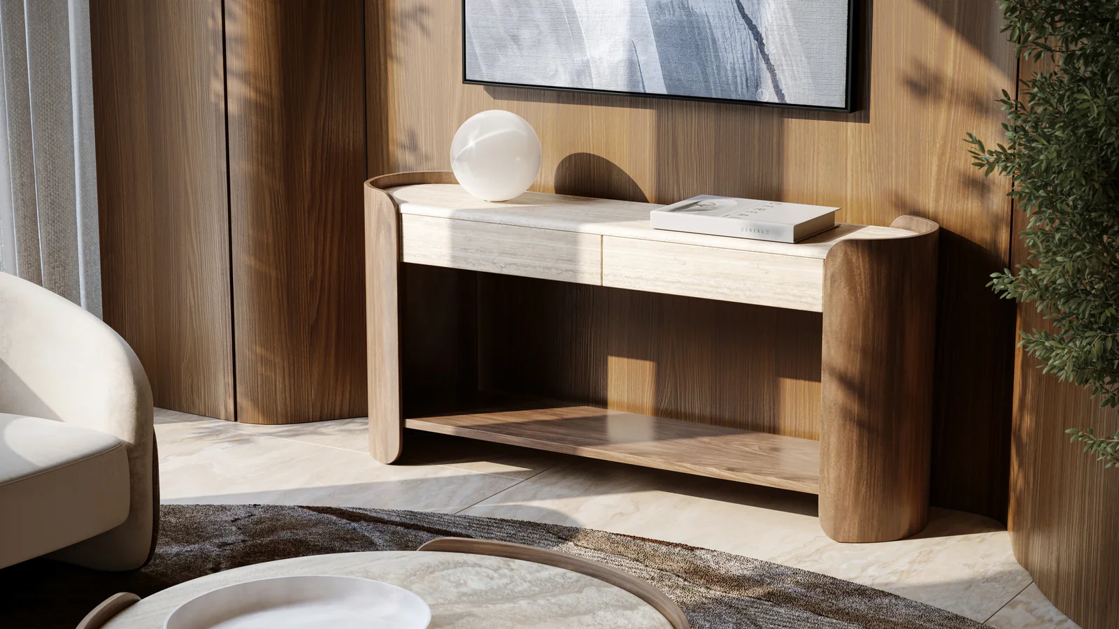 Fleur Console Table — view 2