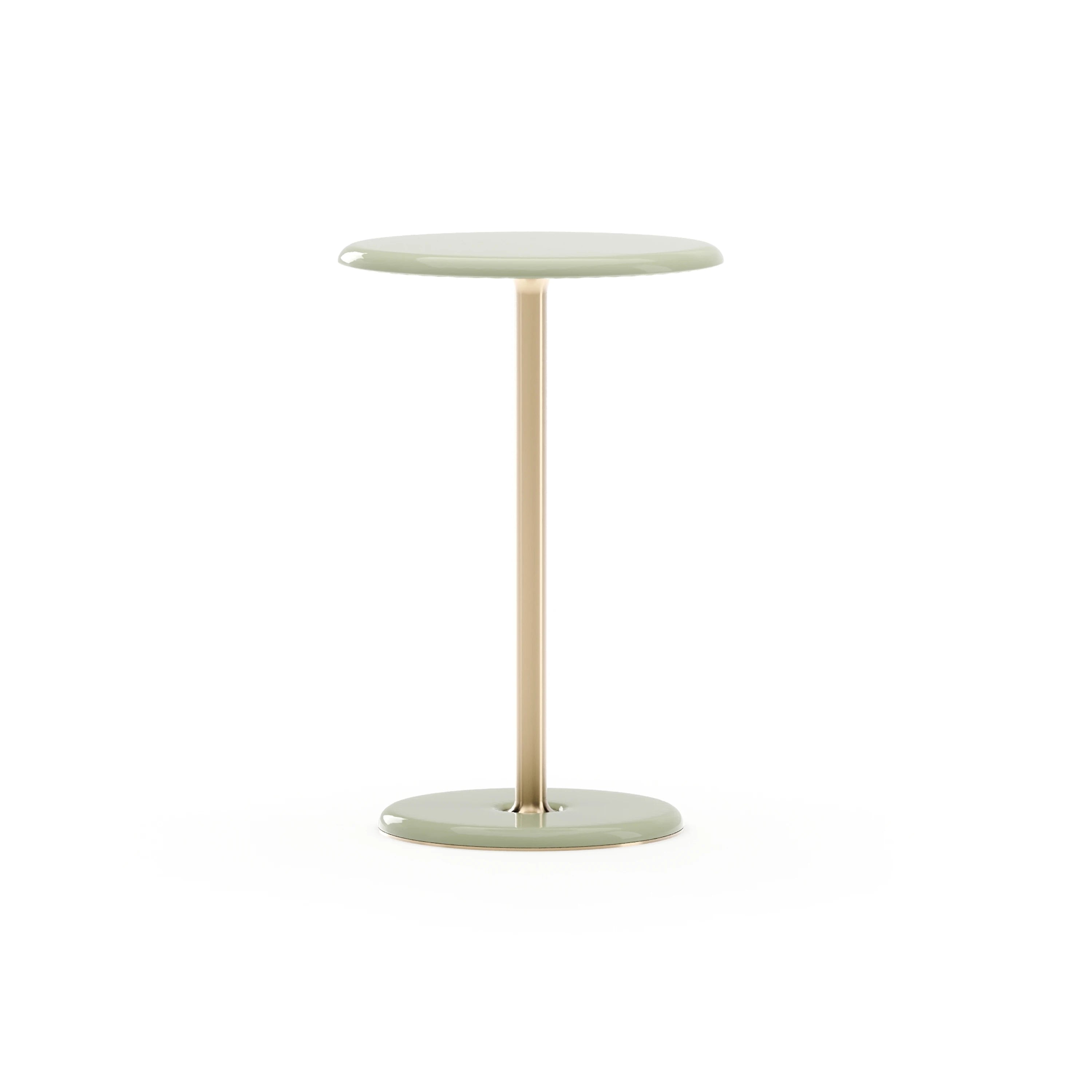 Tension Wood Top Spot Table