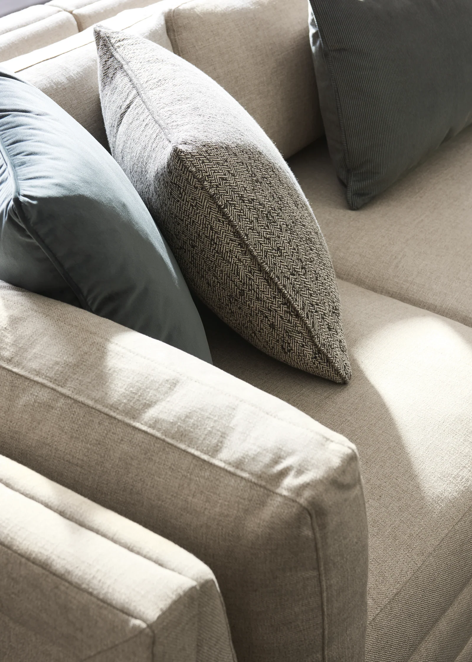 Fusion Armless Chair — view 3