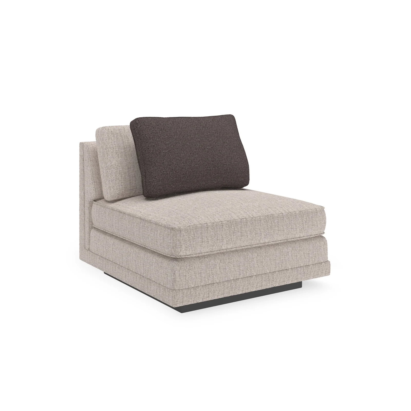 Fusion Armless Chair — view 5