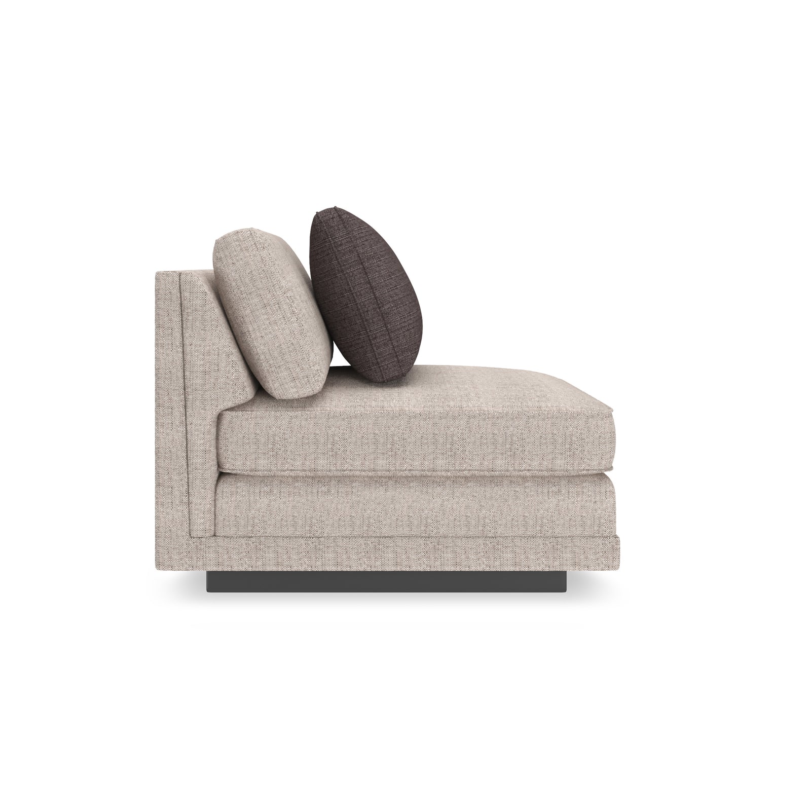 Fusion Armless Chair — view 6
