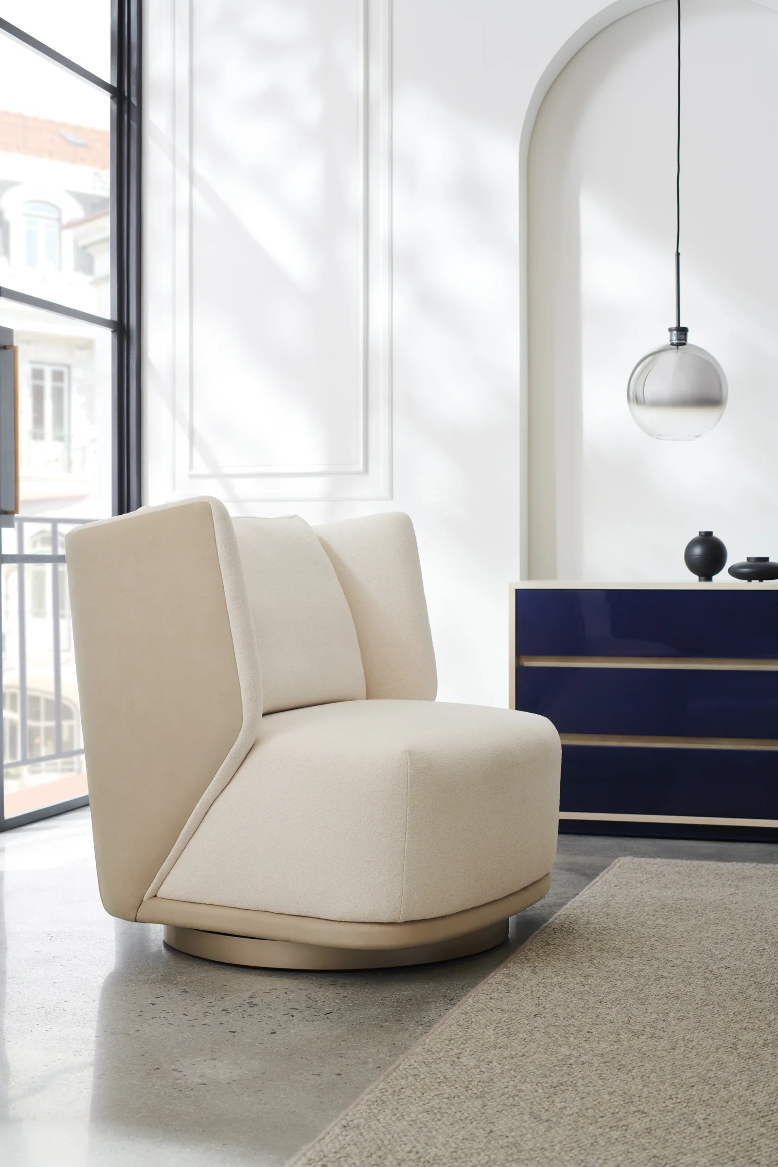 Seville Swivel Chair — view 2