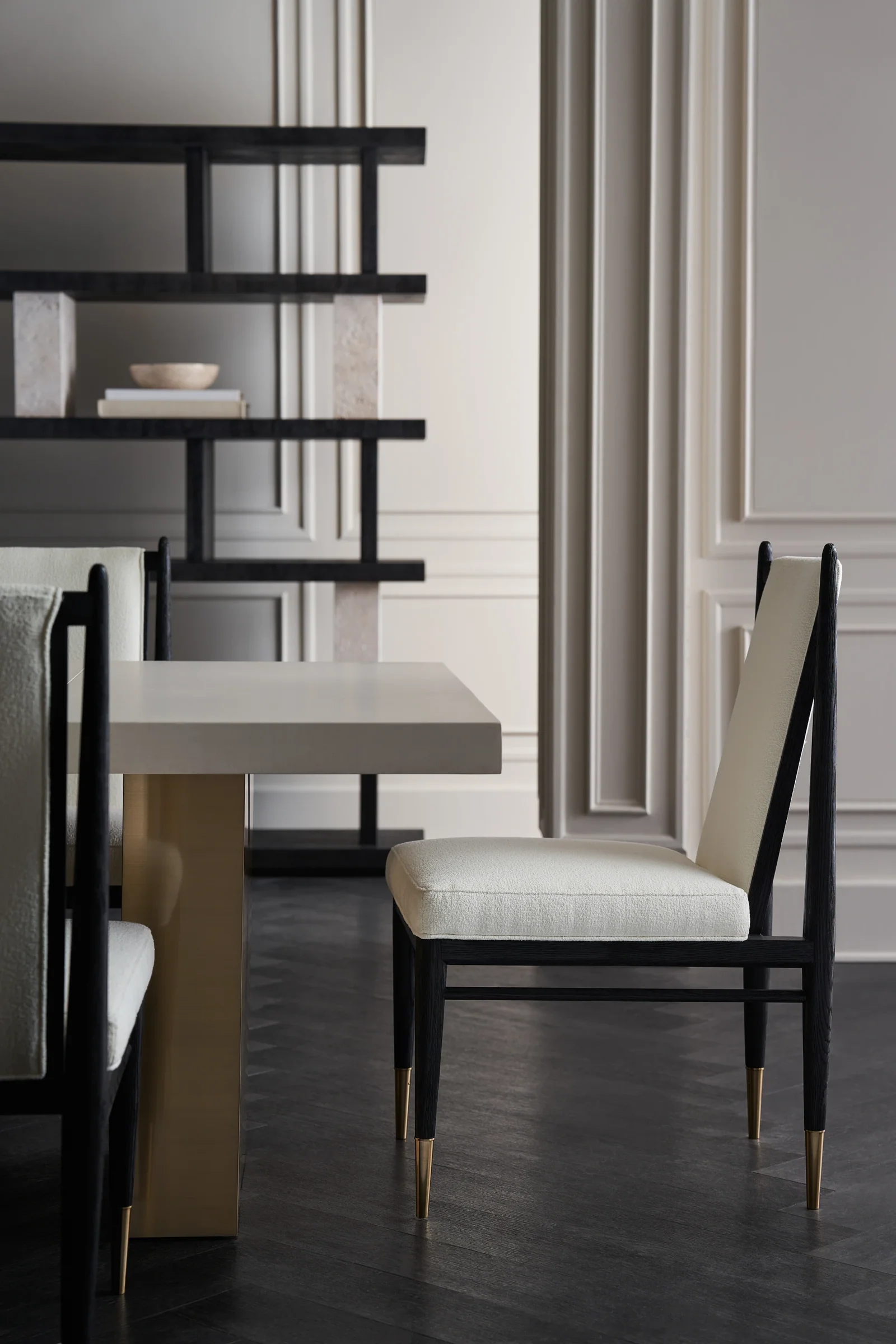 Unity Dark Dining Chair — view 3