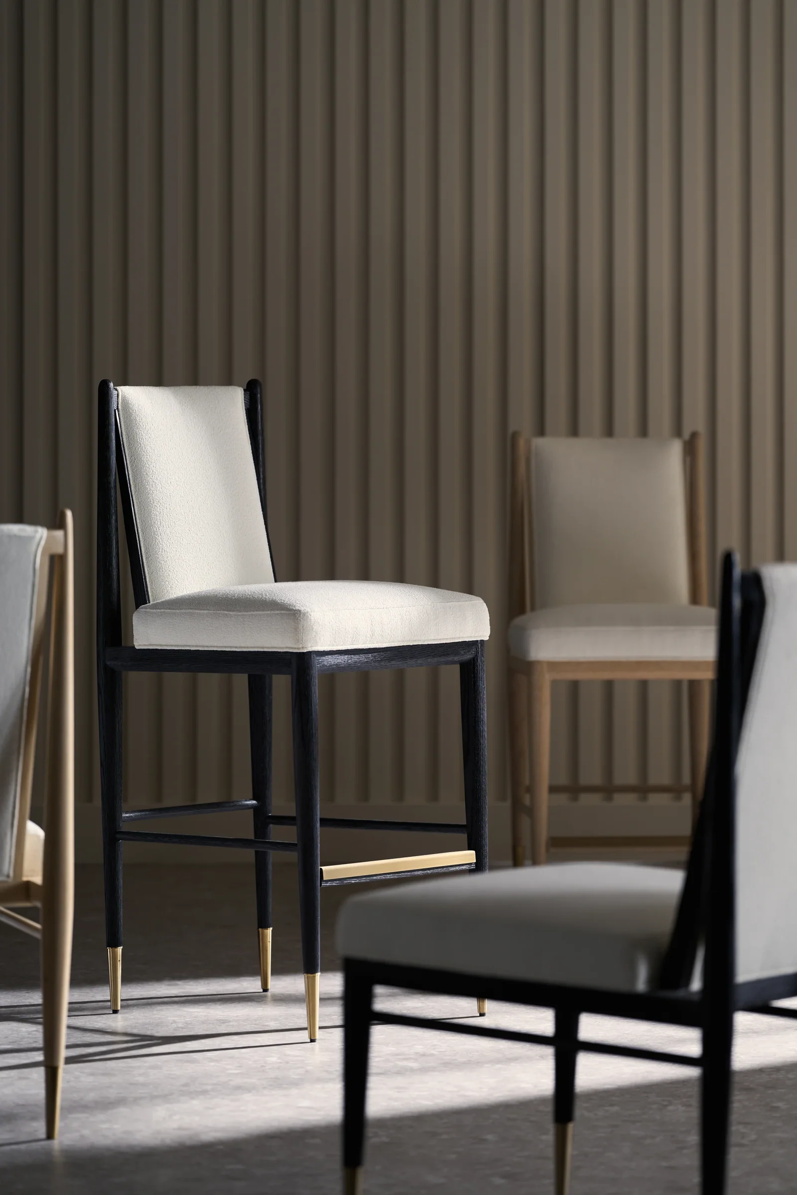 Unity Dark Dining Chair — view 4