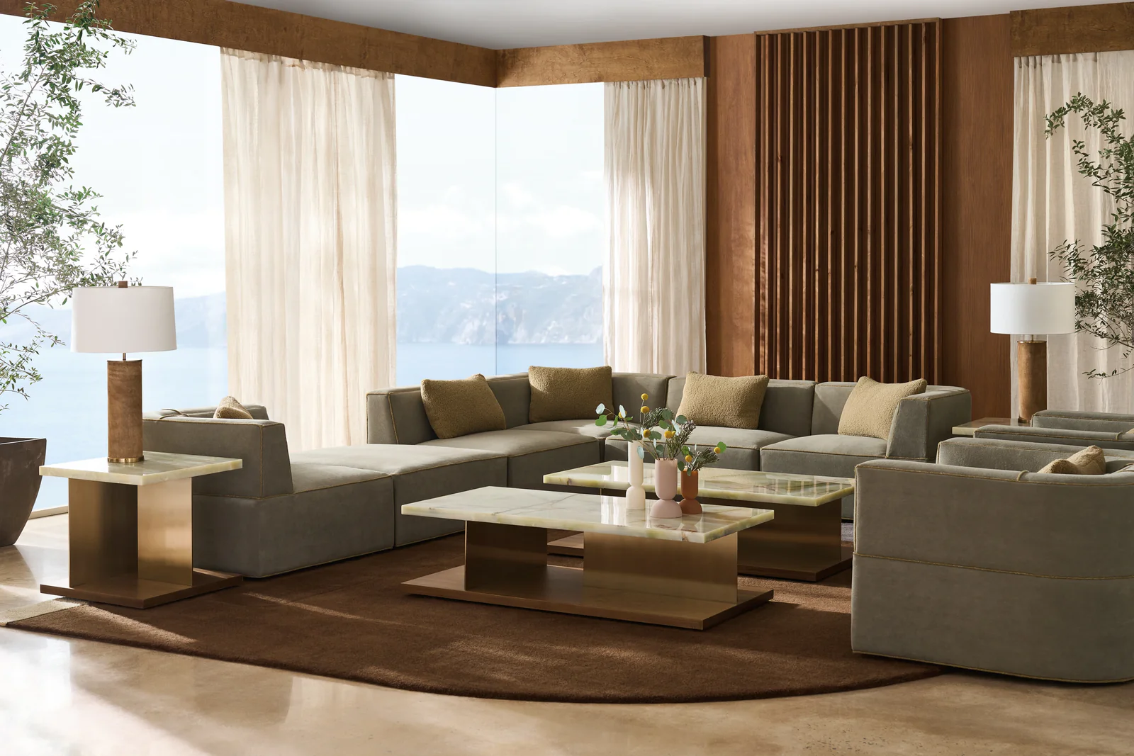 Marbella Armless Chair — view 3