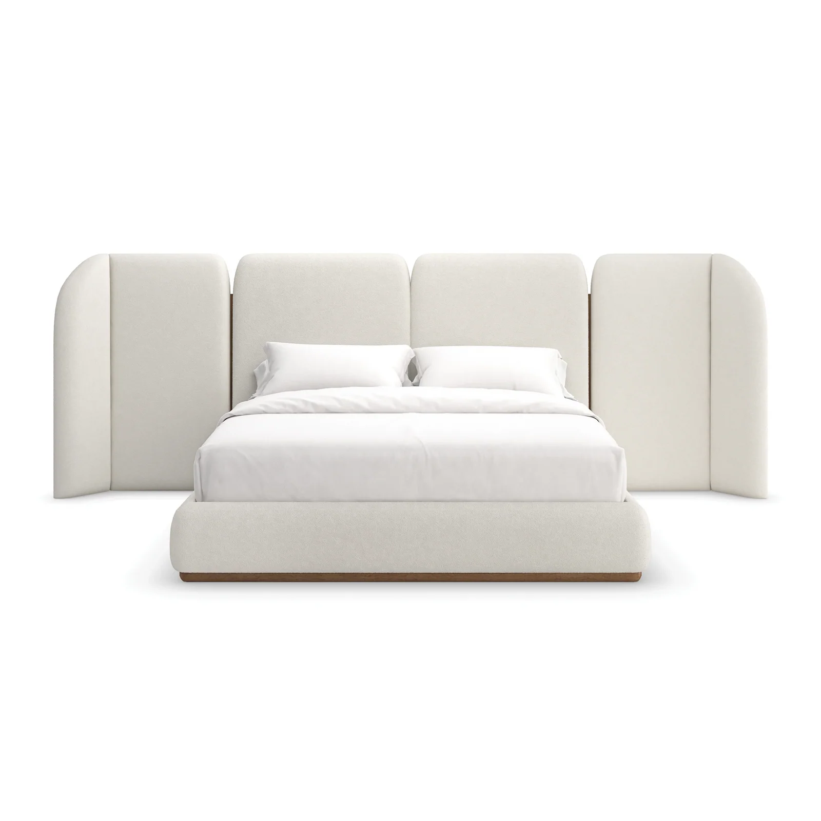 Malta Upholstered King Bed — view 9