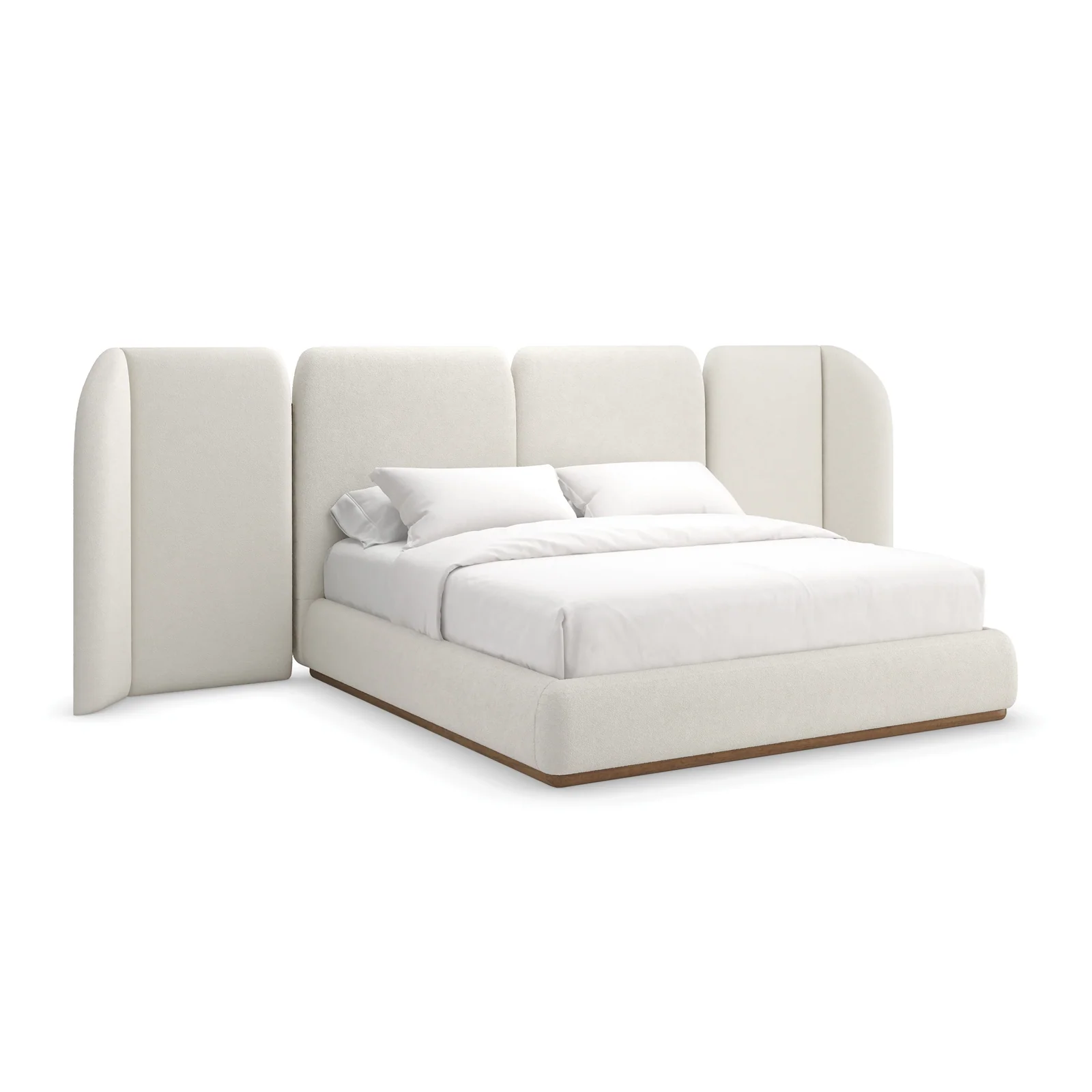 Malta Upholstered King Bed — view 10