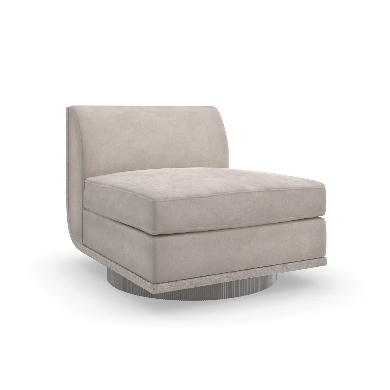 Clipper Armless Chair — view 3