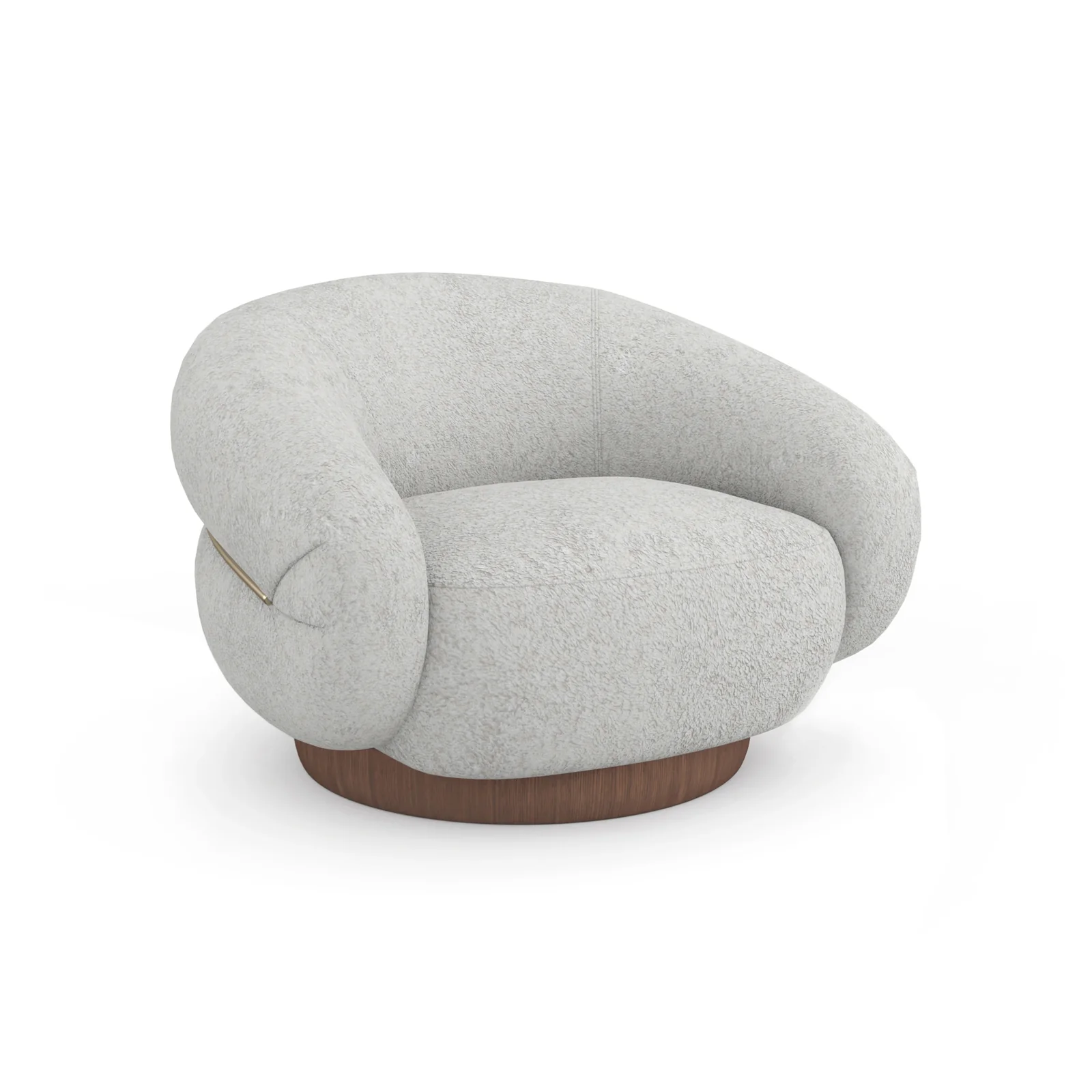 Smoosh Swivel Chair — view 3