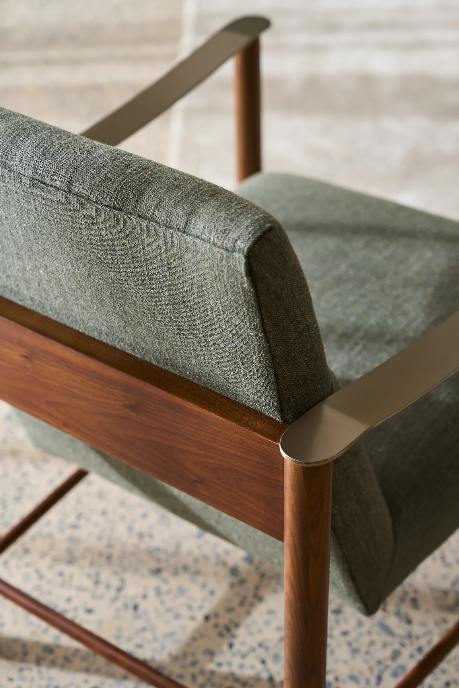 Slant Accent Chair — view 2