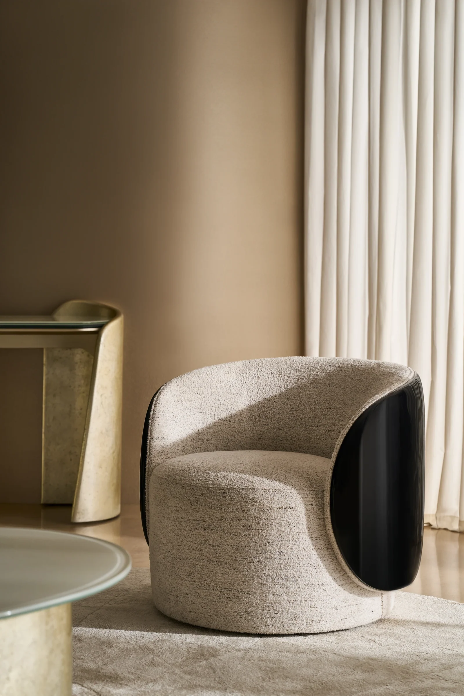 Cuff Swivel Chair — view 2