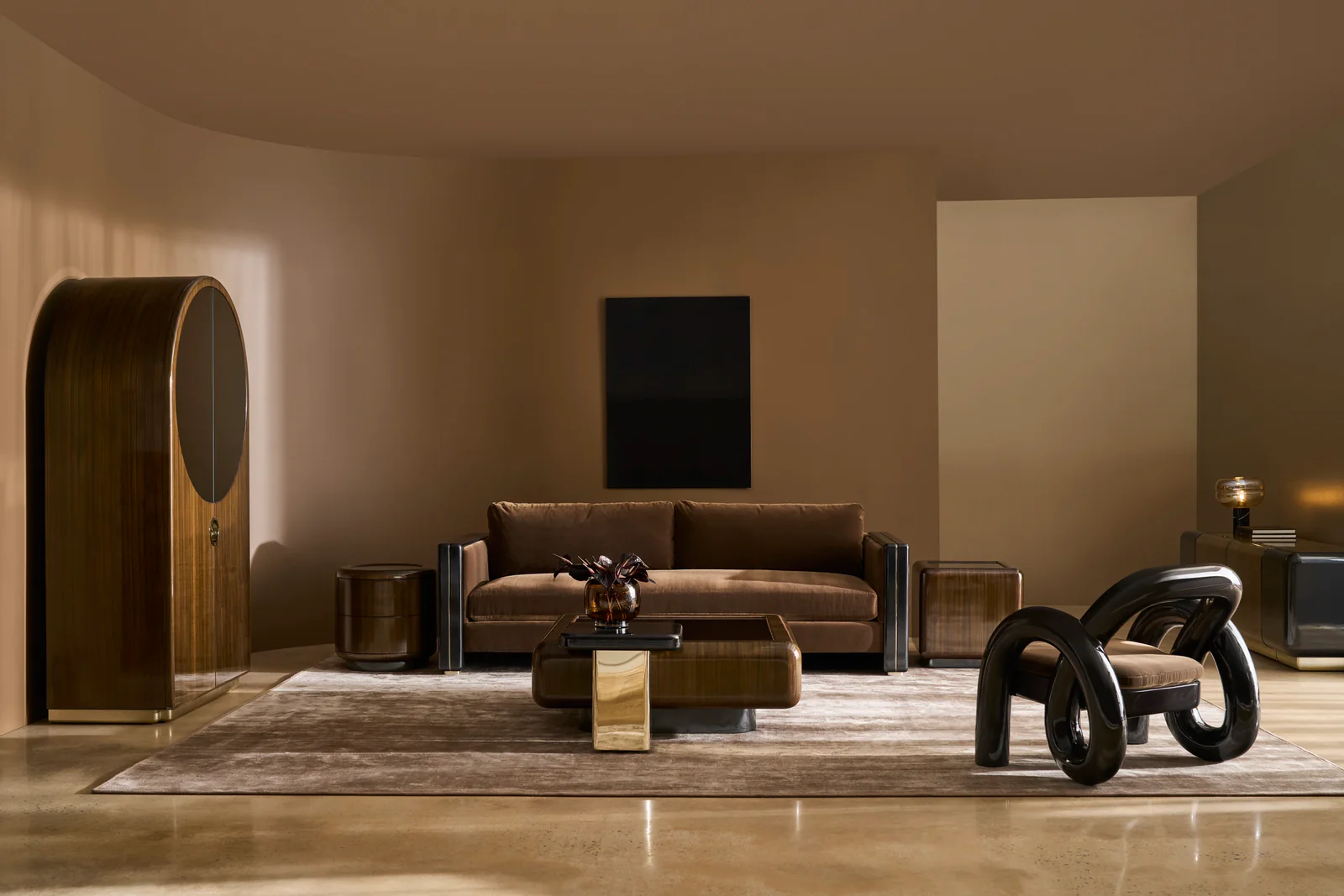 Gelee Sofa - Chocolate — view 2