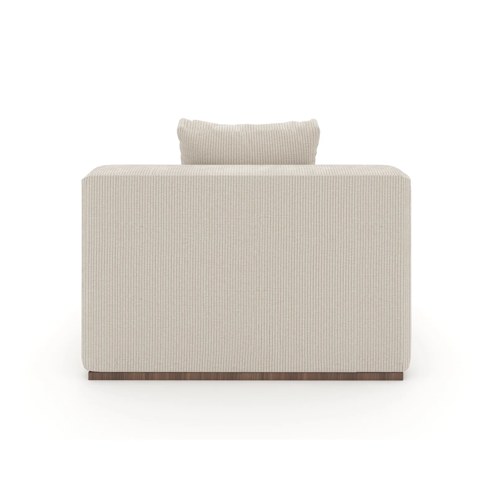 Bello Armless Chair — view 5