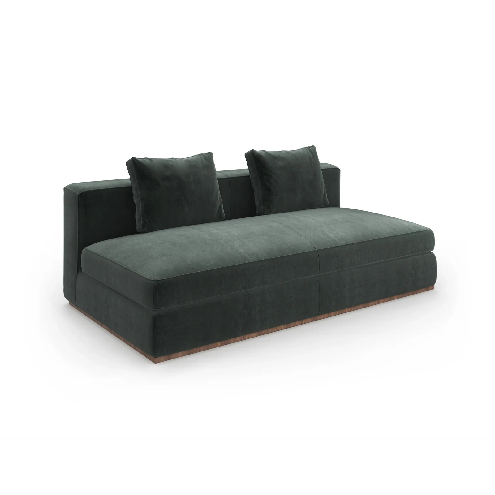 Bello Armless Sofa — view 4