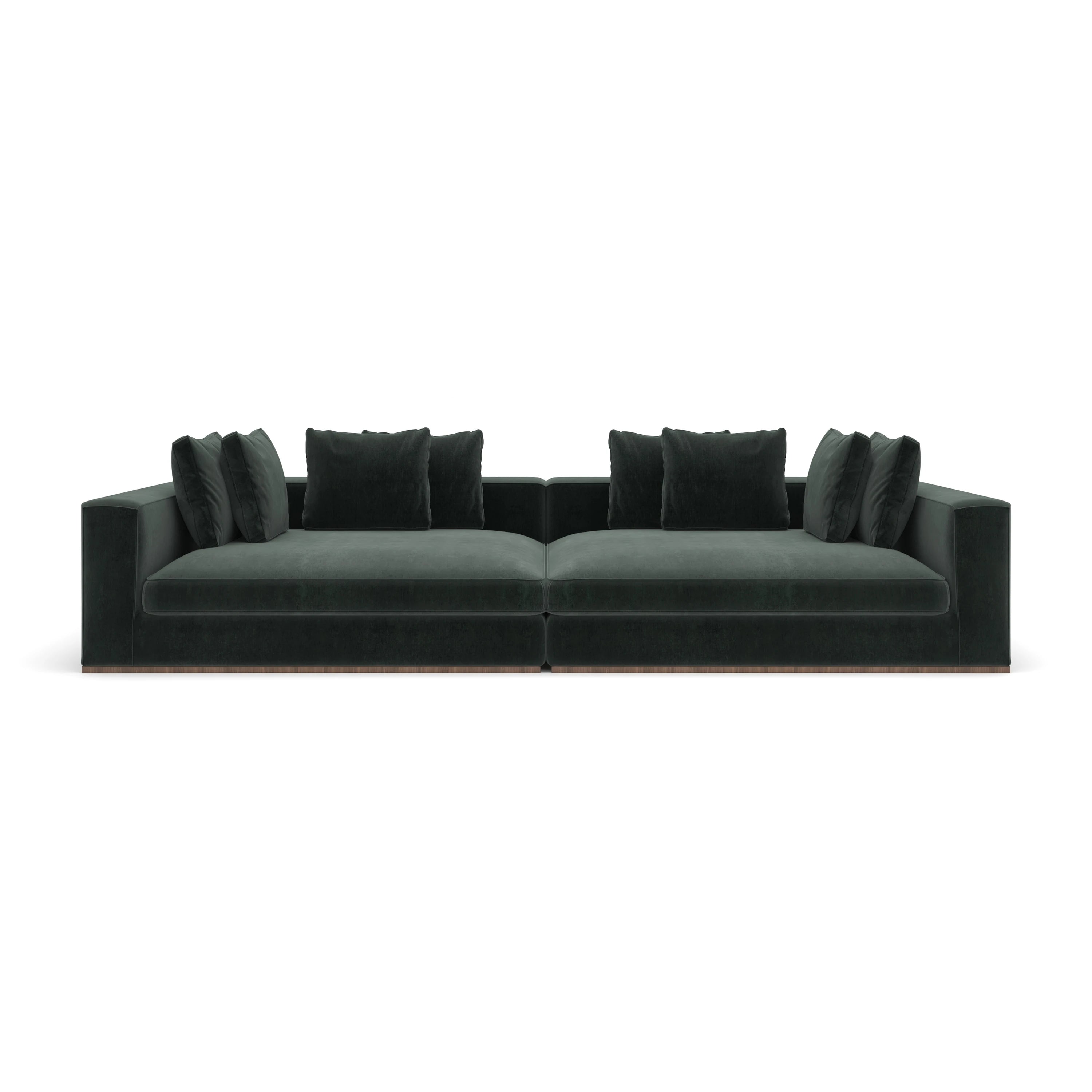 Bello 2Pc Sofa Peacock