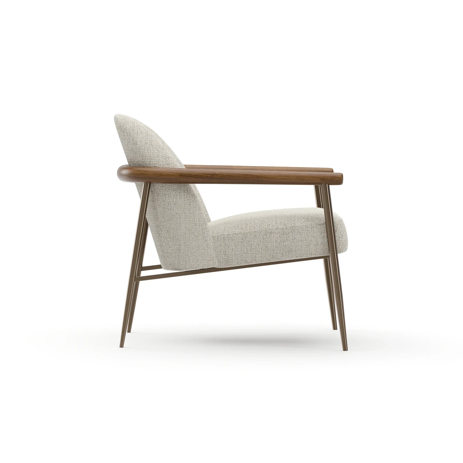 Altura Lounge Chair - Oatmeal — view 3