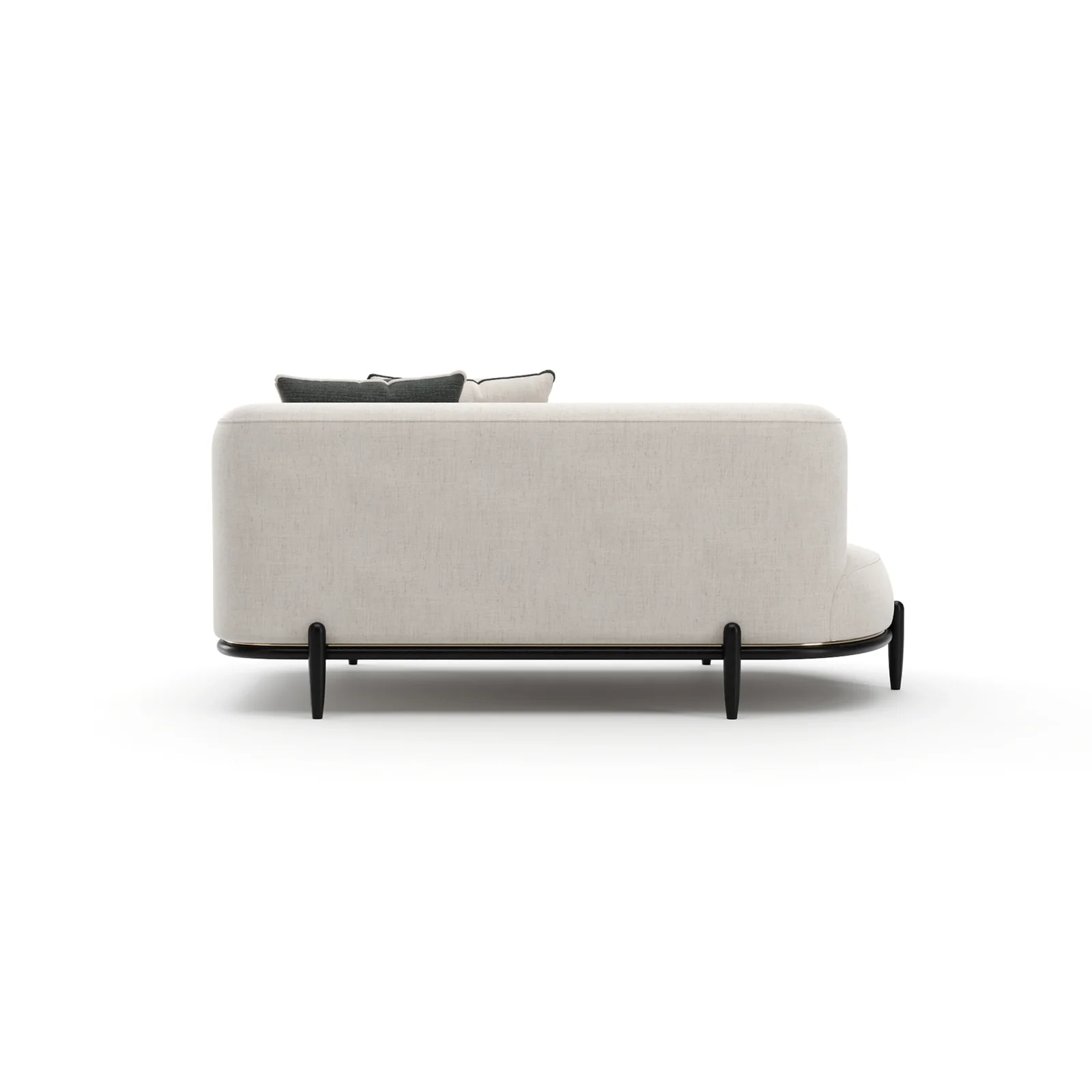 Madera Armless Laf Bumper - Oatmeal — view 4