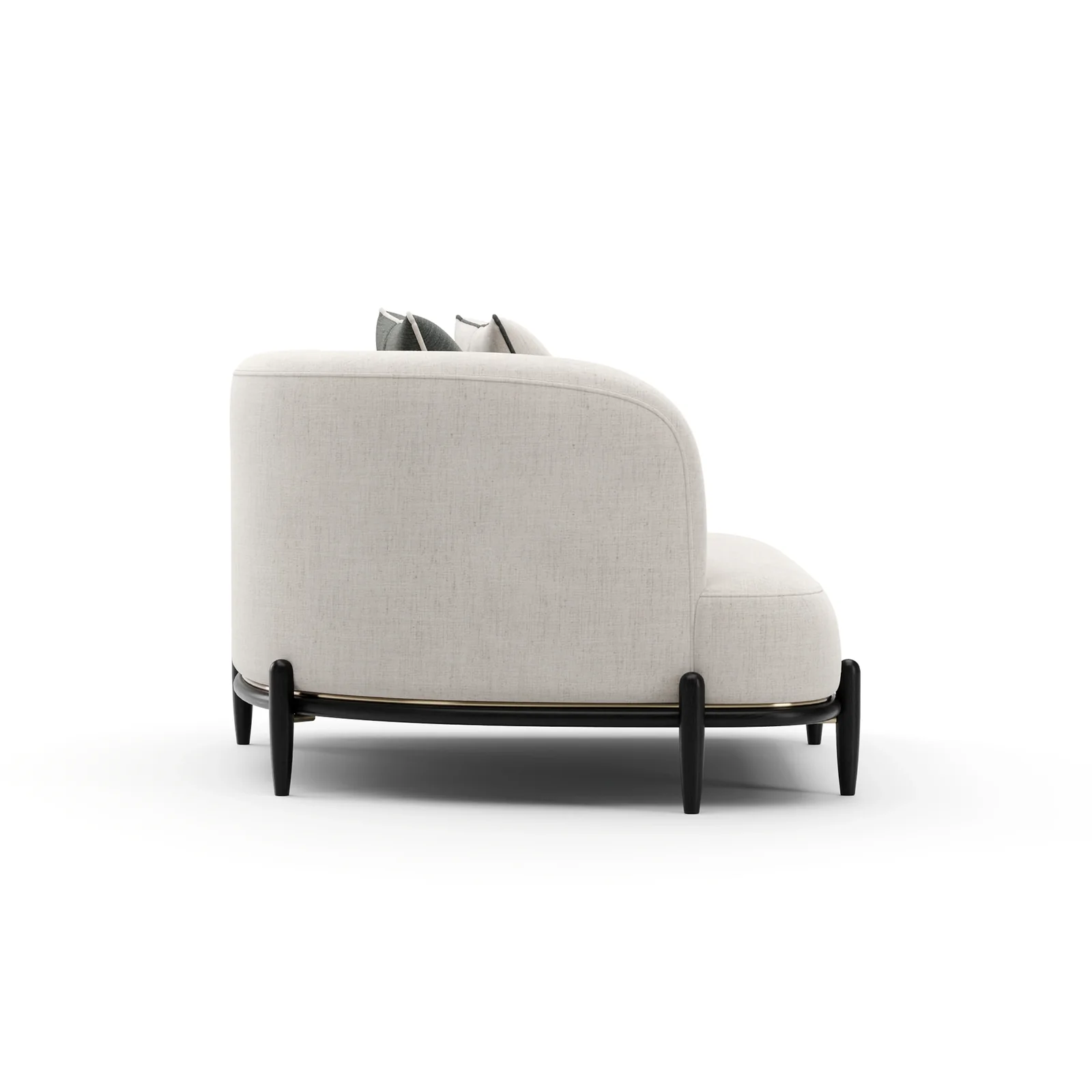 Madera Laf Loveseat - Oatmeal — view 3