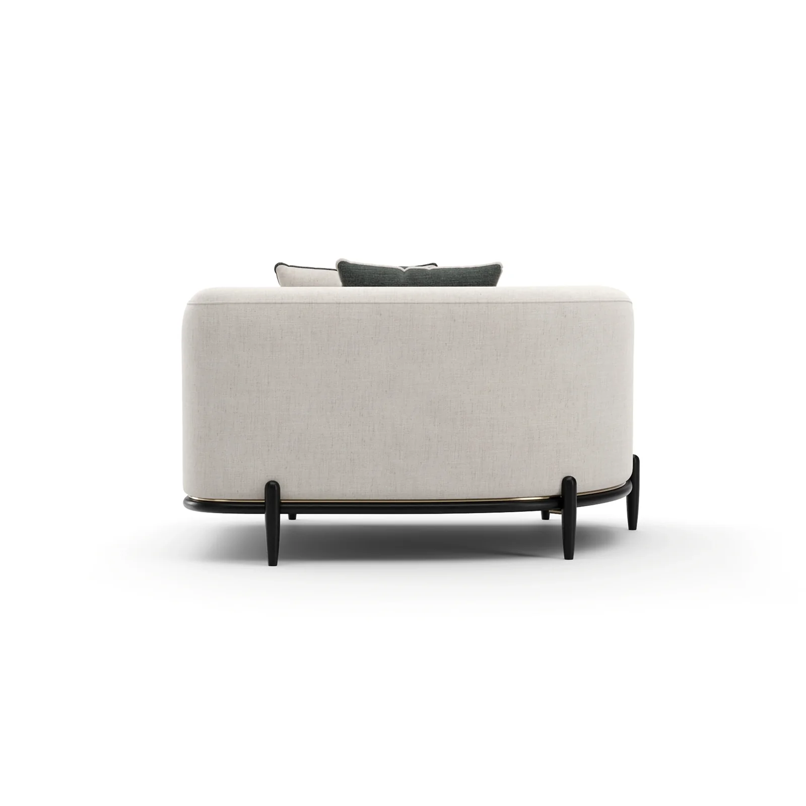 Madera Laf Loveseat - Oatmeal — view 4