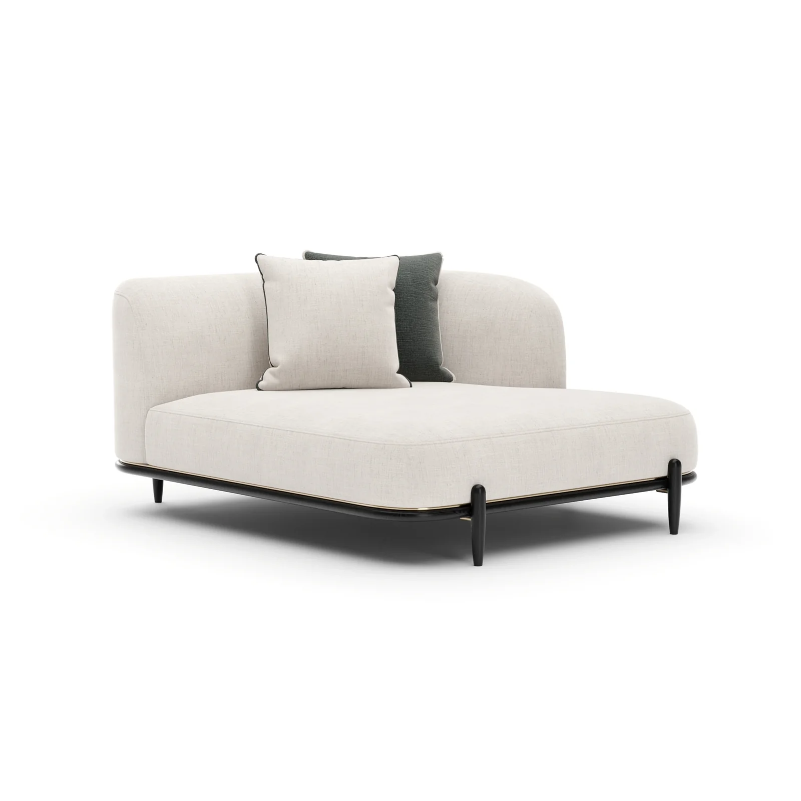 Madera Raf Chaise - Oatmeal — view 2