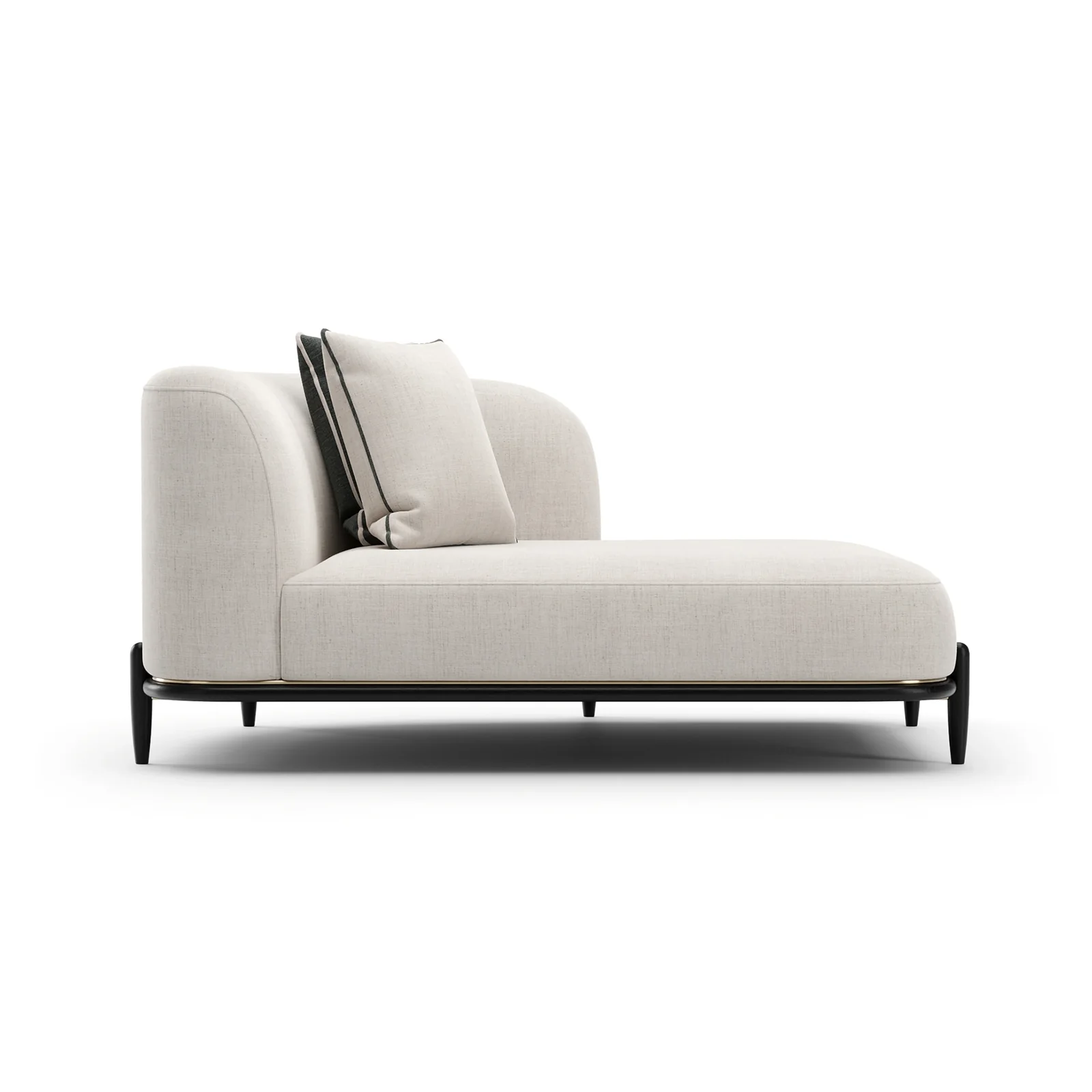 Madera Raf Chaise - Oatmeal — view 3
